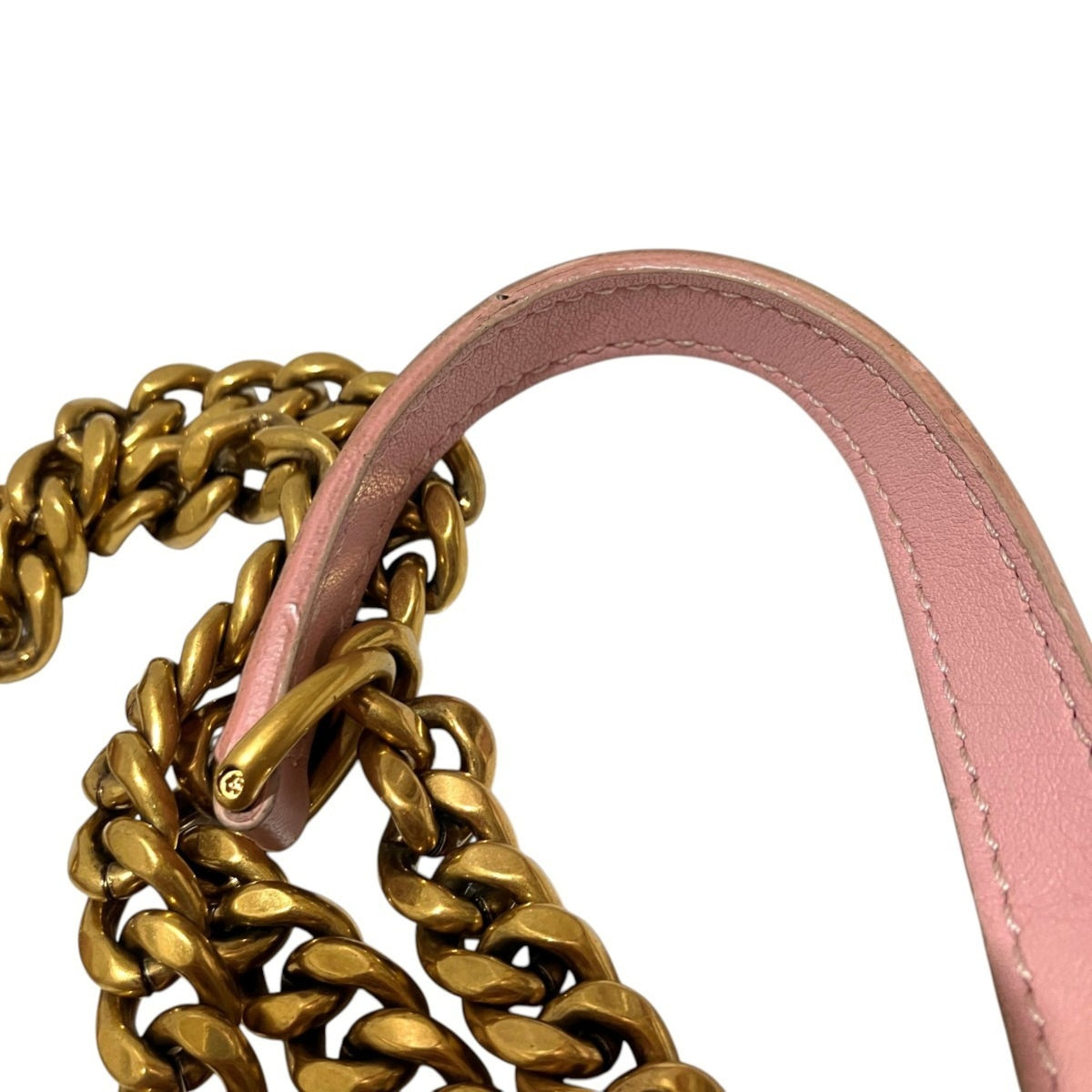 Louis Vuitton Leopard Pink Quilting Shoulder Bag (Pre-Owned)
