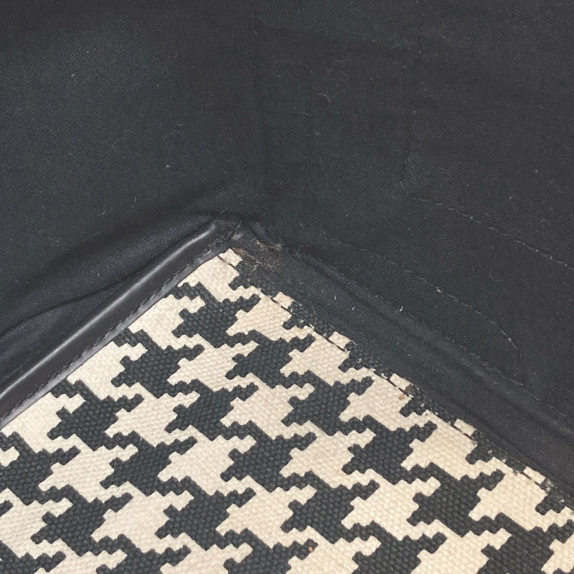 Balenciaga Black White Canvas Tote Bag (Pre-Owned)