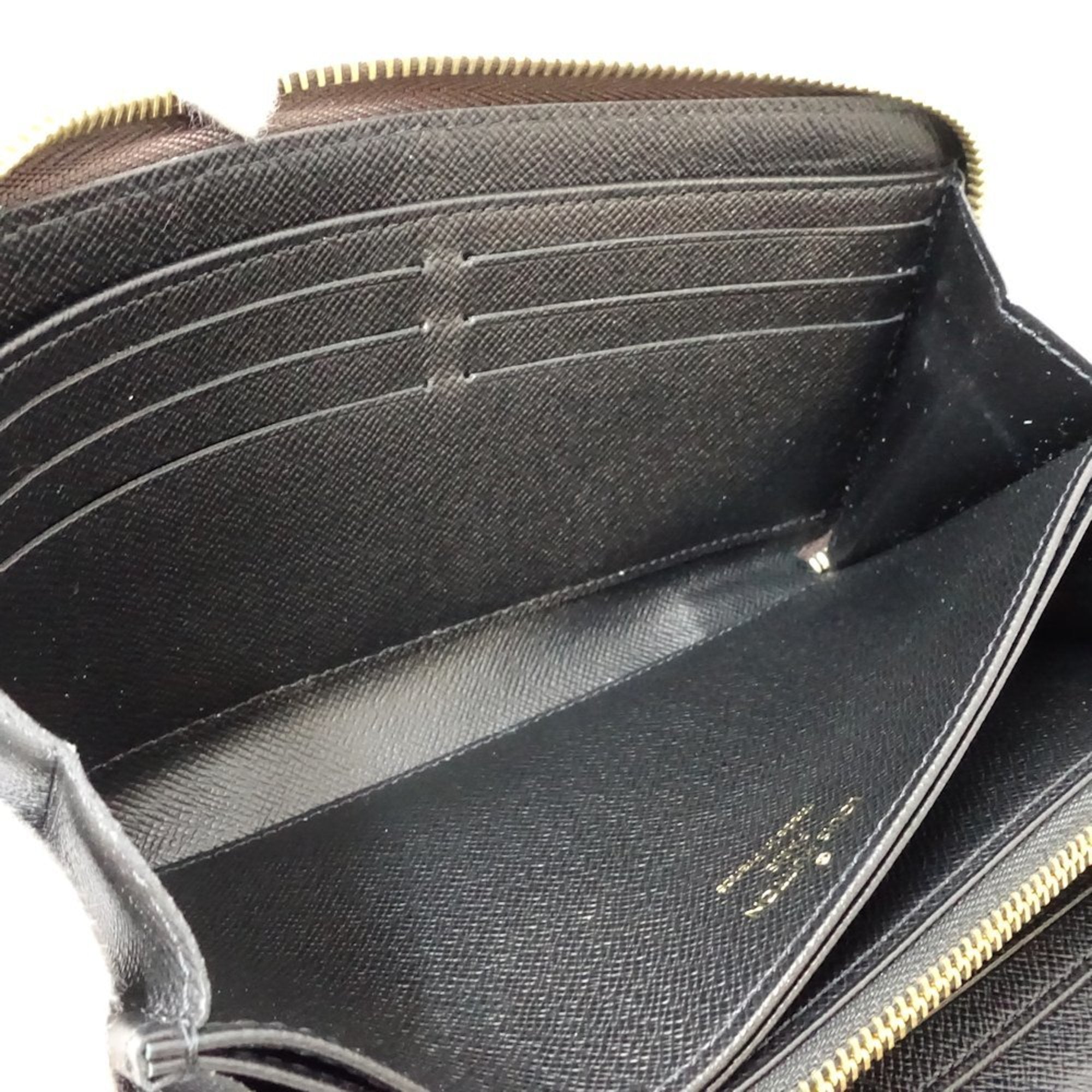 Louis Vuitton Brown Canvas Long Wallet (Bi-Fold) (Pre-Owned)