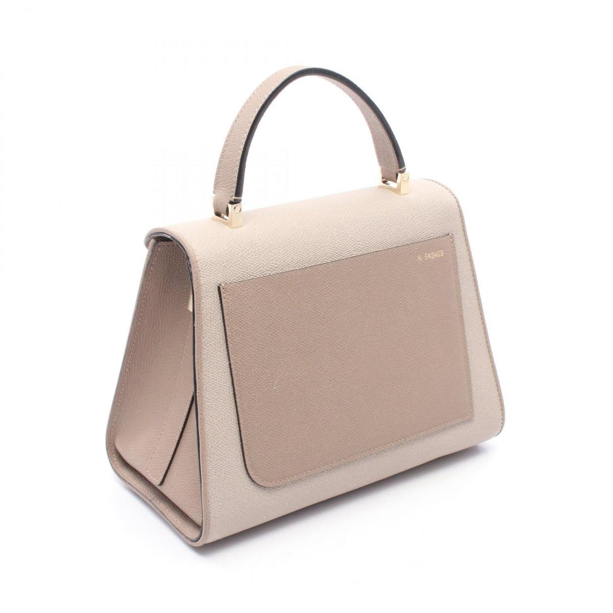 Valextra Pink Leather Handbag (Pre-Owned)