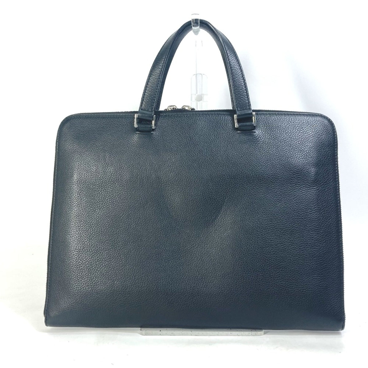 Dior Homme Black Leather Briefcase (Pre-Owned)