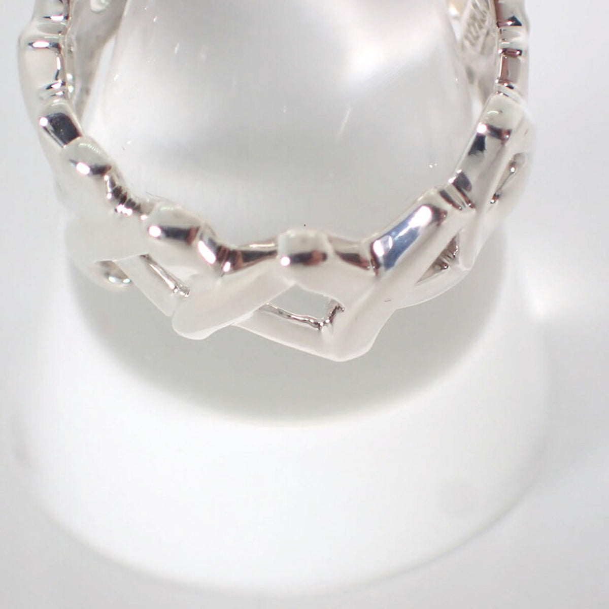 Tiffany Sterling Silver 925 Band Ring (Pre-Owned)