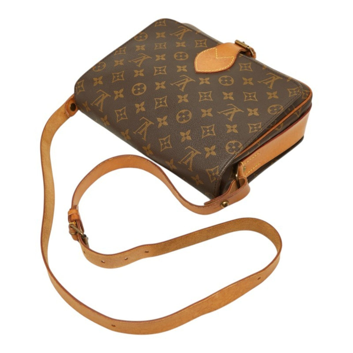 Louis Vuitton Monogram Brown Pvc Leather Shoulder Bag (Pre-Owned)