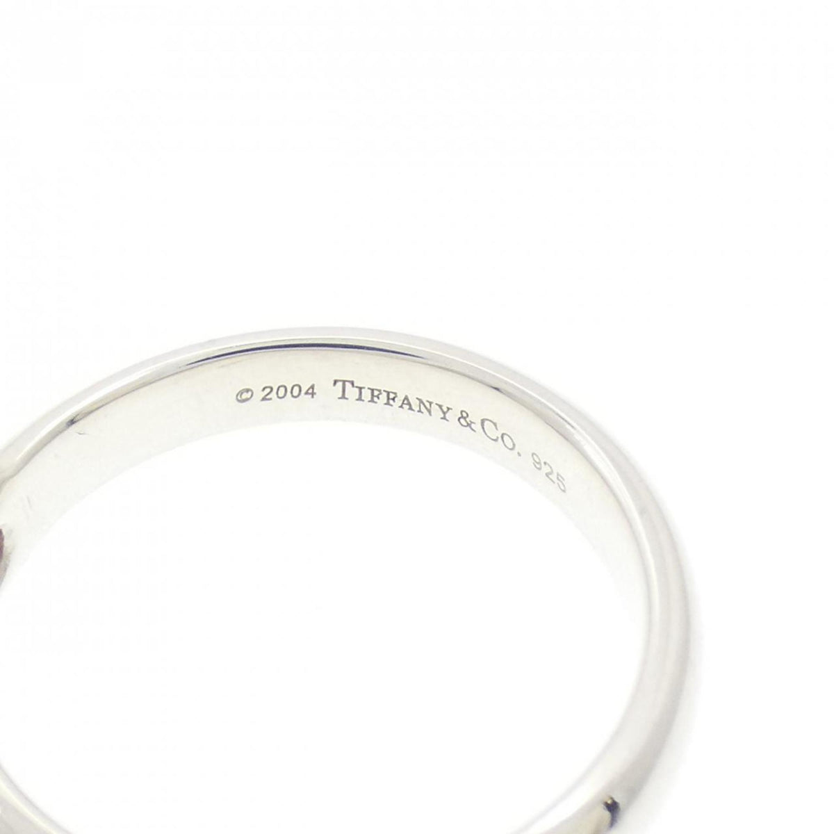 Tiffany Silver 925 Band Ring (Pre-Owned)