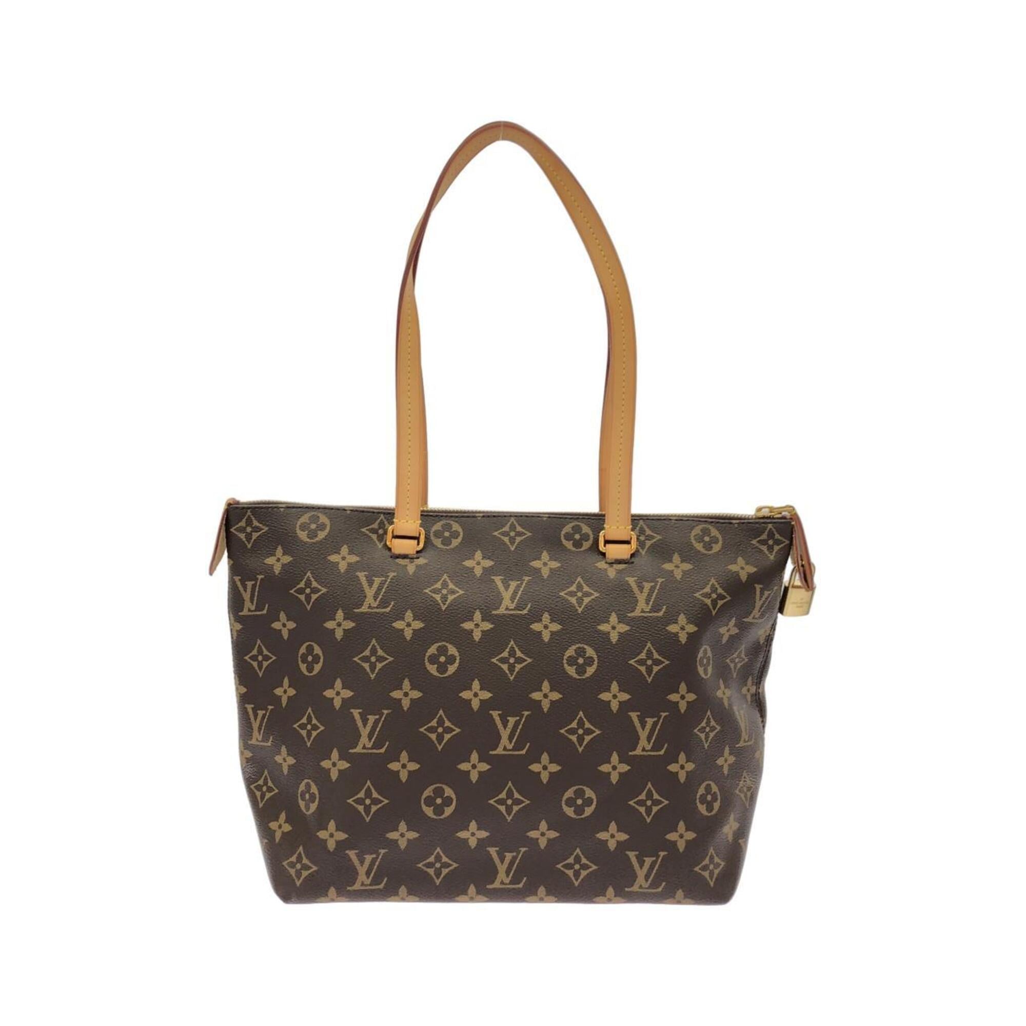 Louis Vuitton Brown Coated Canvas Handbag (Pre-Owned)