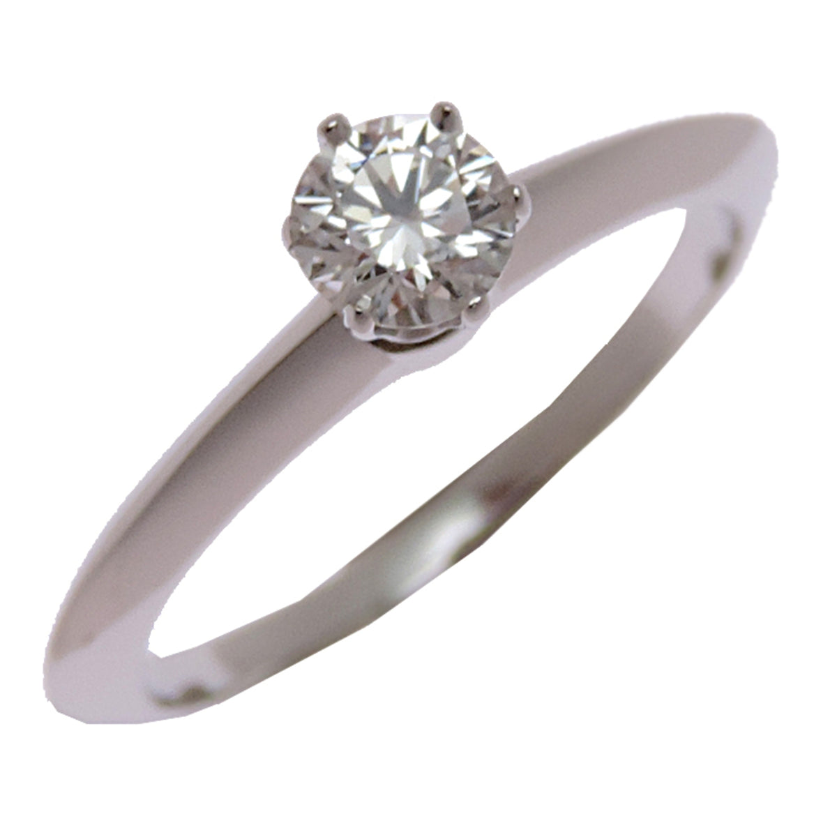 Tiffany Platinum 950 Band Ring (Pre-Owned)
