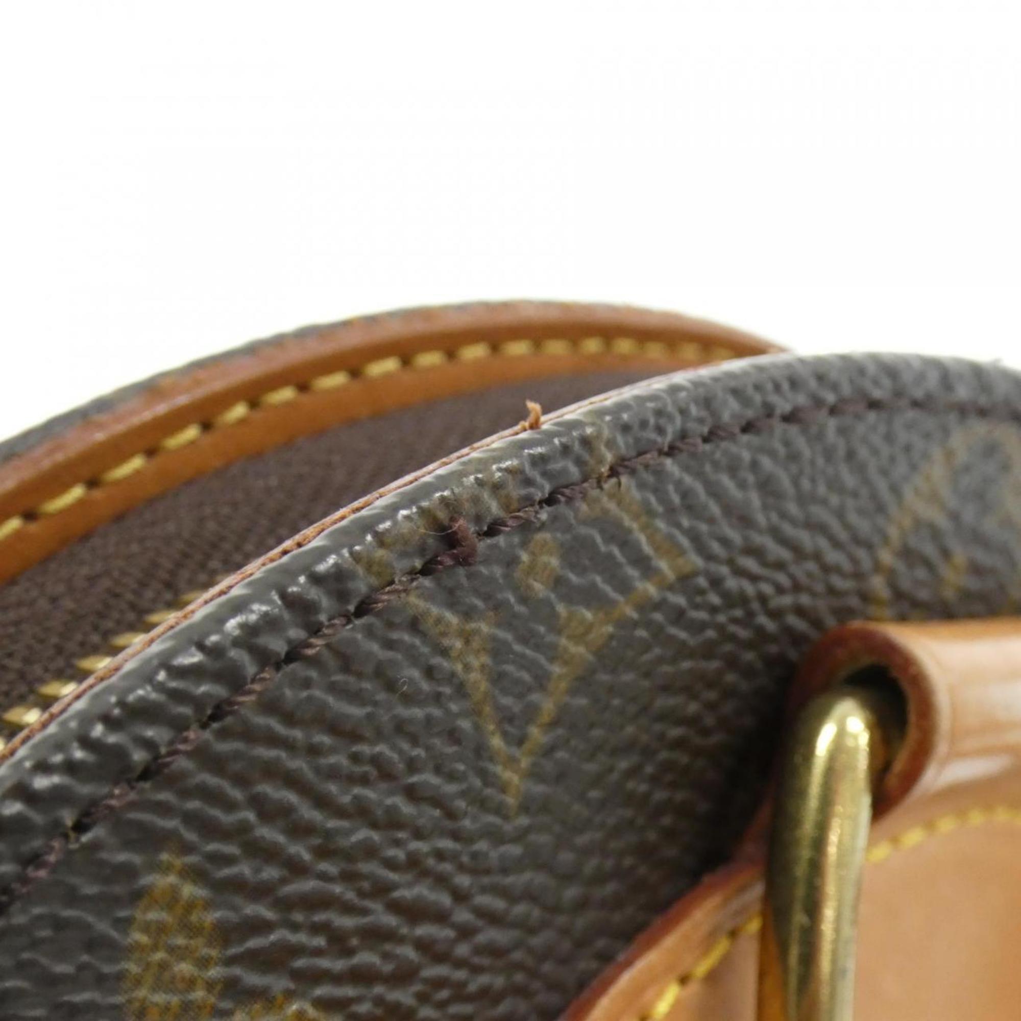 Louis Vuitton Marron Coated Canvas Backpack (Pre-Owned)