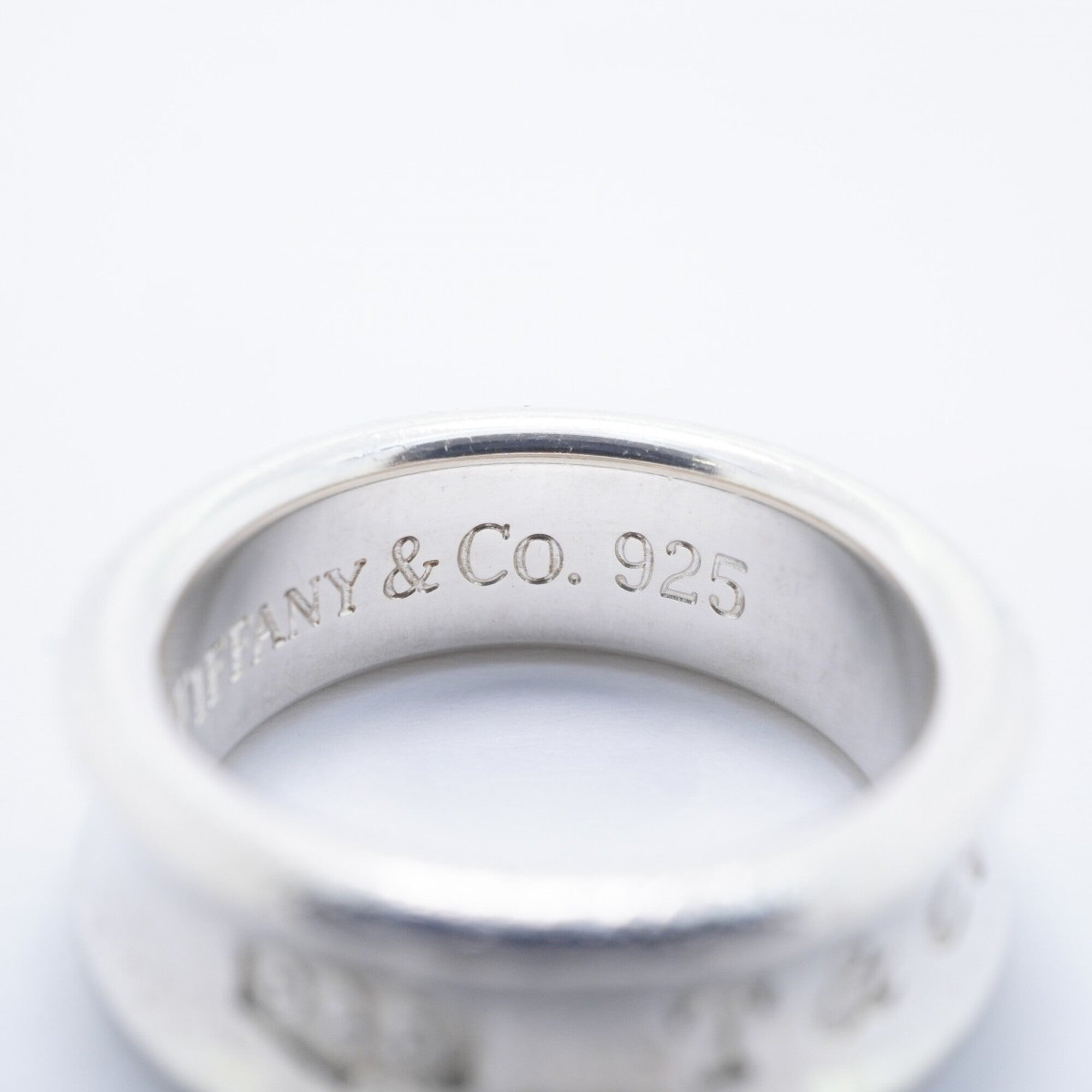 Tiffany Silver 925 Band Ring (Pre-Owned)