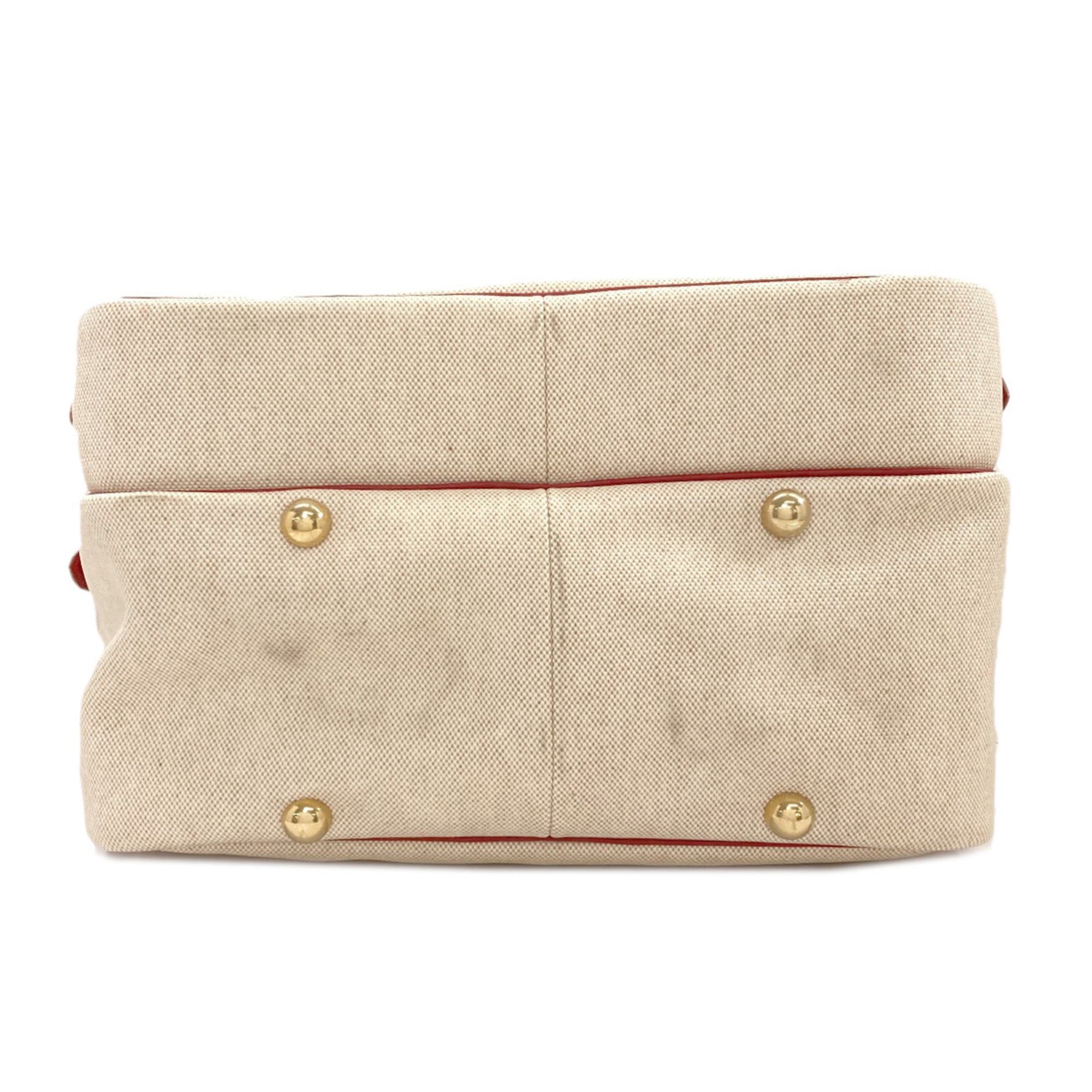 Hermes Natural Red Color Shoulder Bag (Pre-Owned)