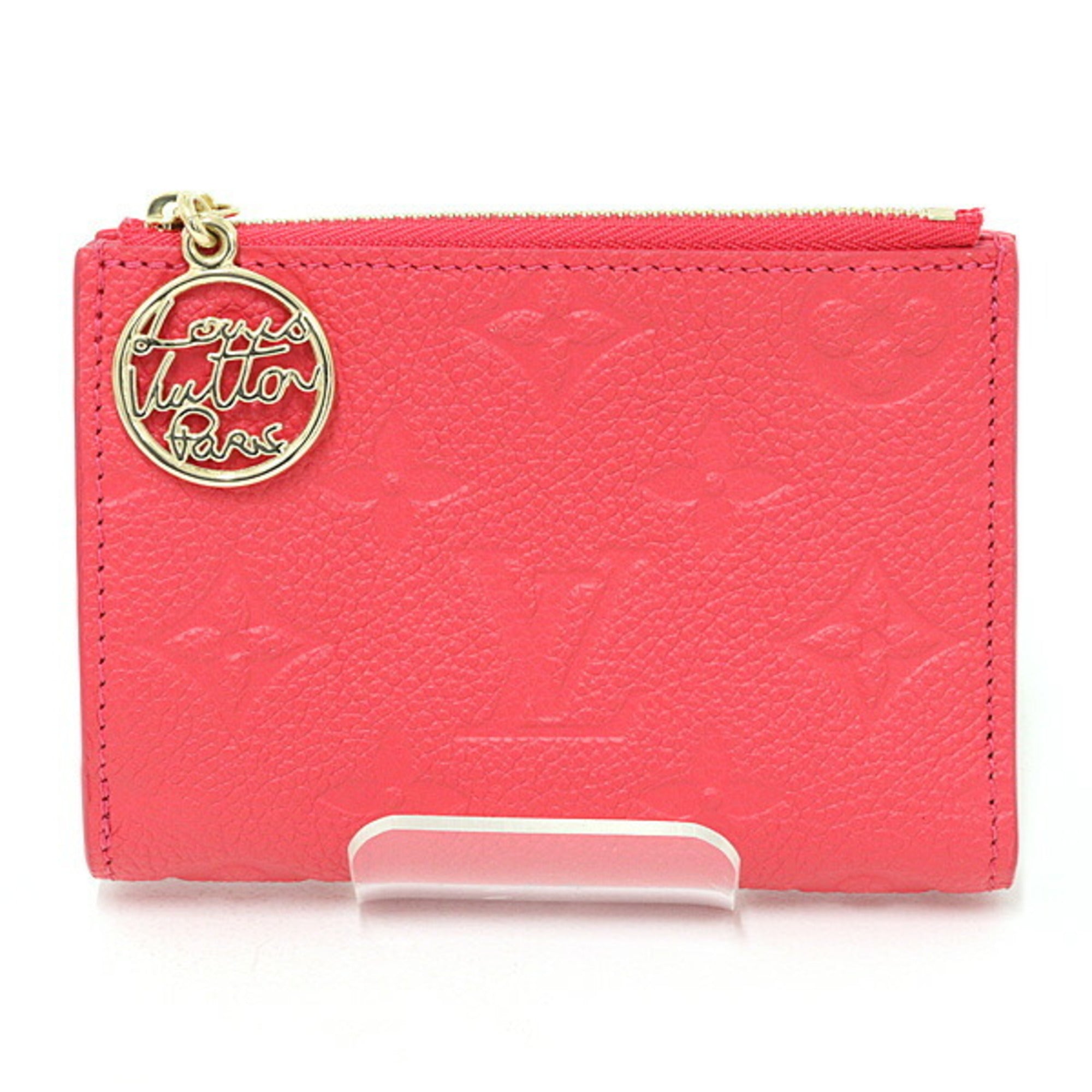 Louis Vuitton Pink Strawberry Monogram Empreinte Wallet (Bi-Fold) (Pre-Owned)