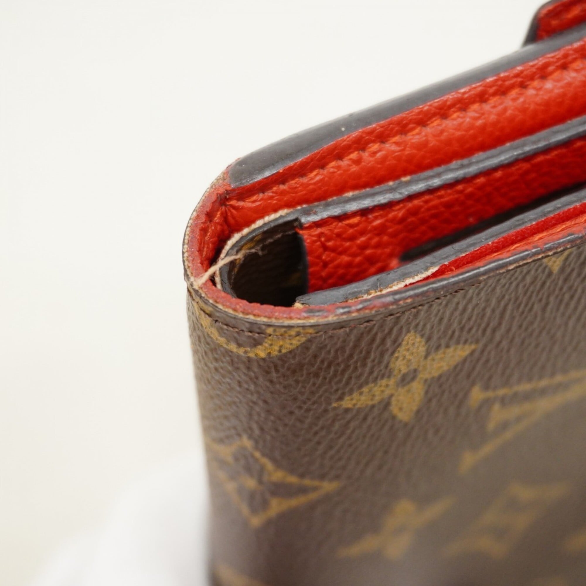 Louis Vuitton Brown Cerise Wallet (Bi-Fold) (Pre-Owned)
