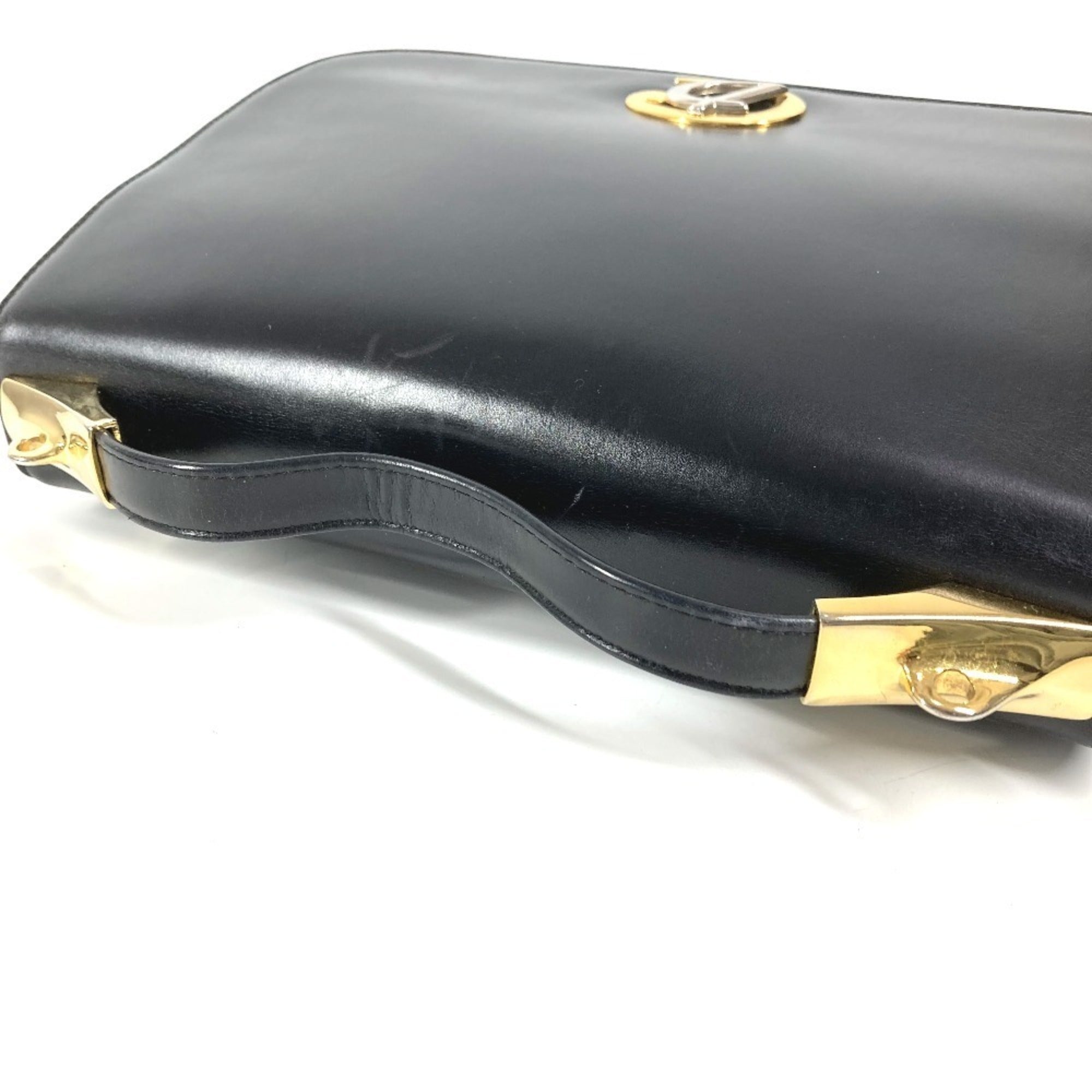 Christian Dior Black Leather Handbag (Pre-Owned)