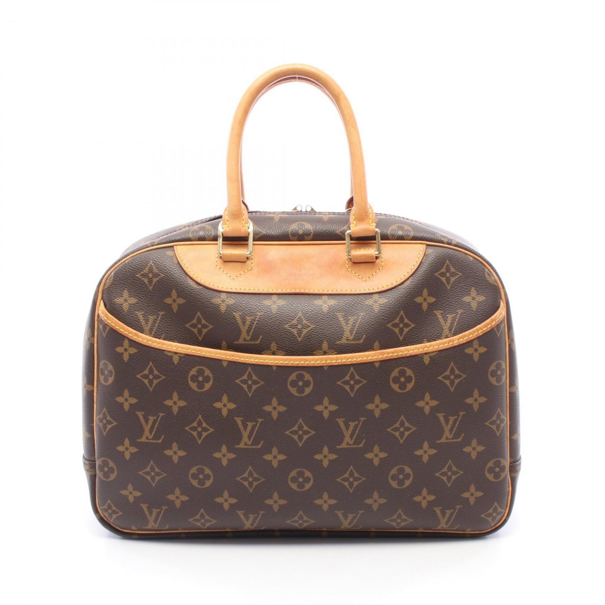 Louis Vuitton Brown Monogram Coated Canvas Handbag (Pre-Owned)
