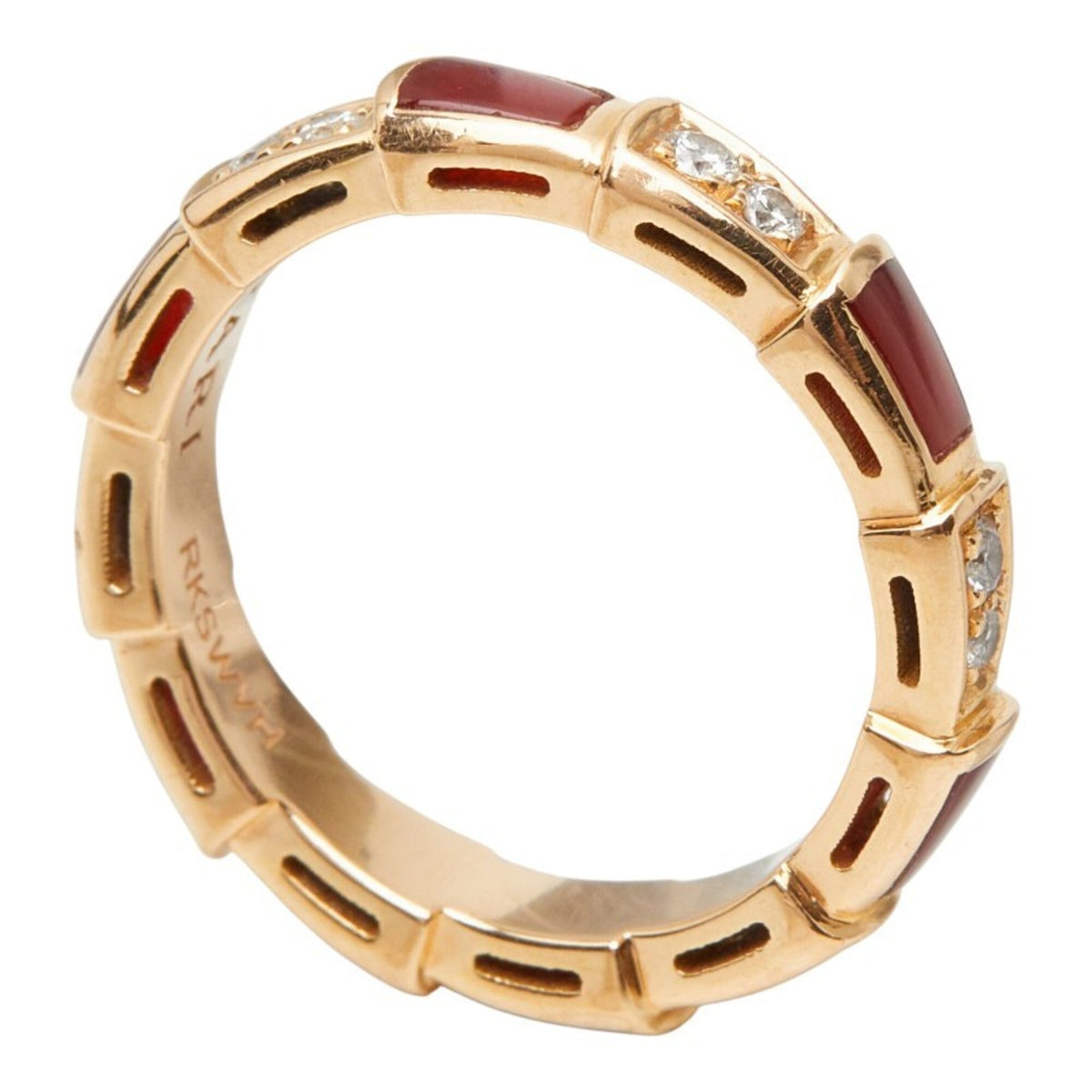 Bvlgari Pink Gold (18K) Band Ring (Pre-Owned)
