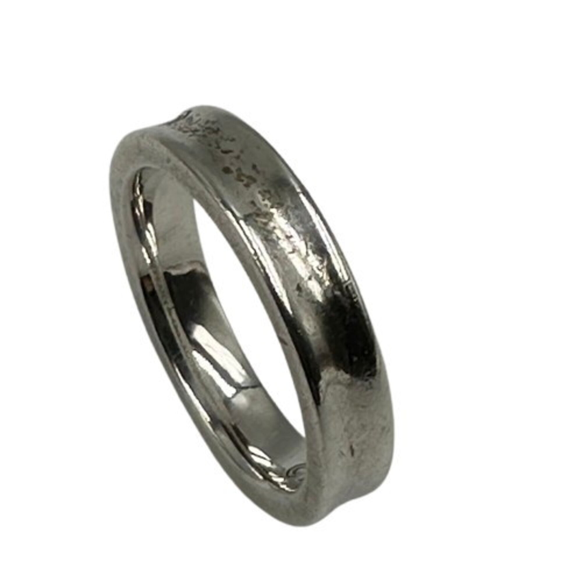 Tiffany Silver Silver 925 Band Ring (Pre-Owned)