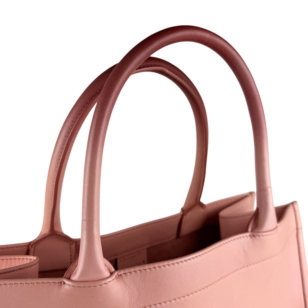 Christian Dior Pink Leather Handbag (Pre-Owned)