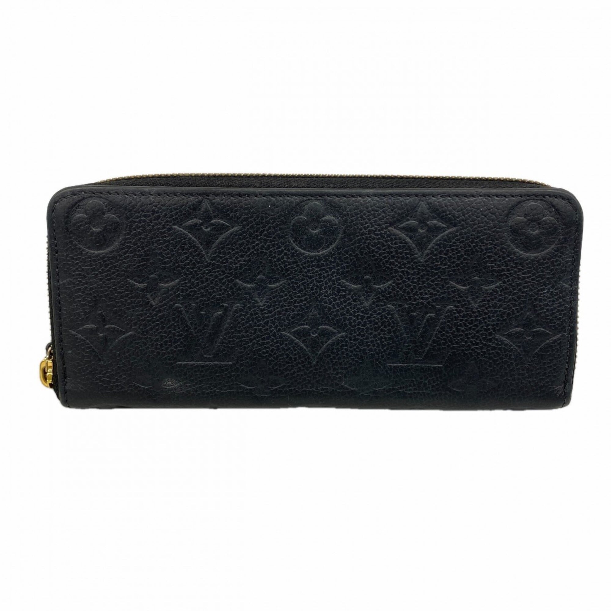 Louis Vuitton Noir Long Wallet (Bi-Fold) (Pre-Owned)