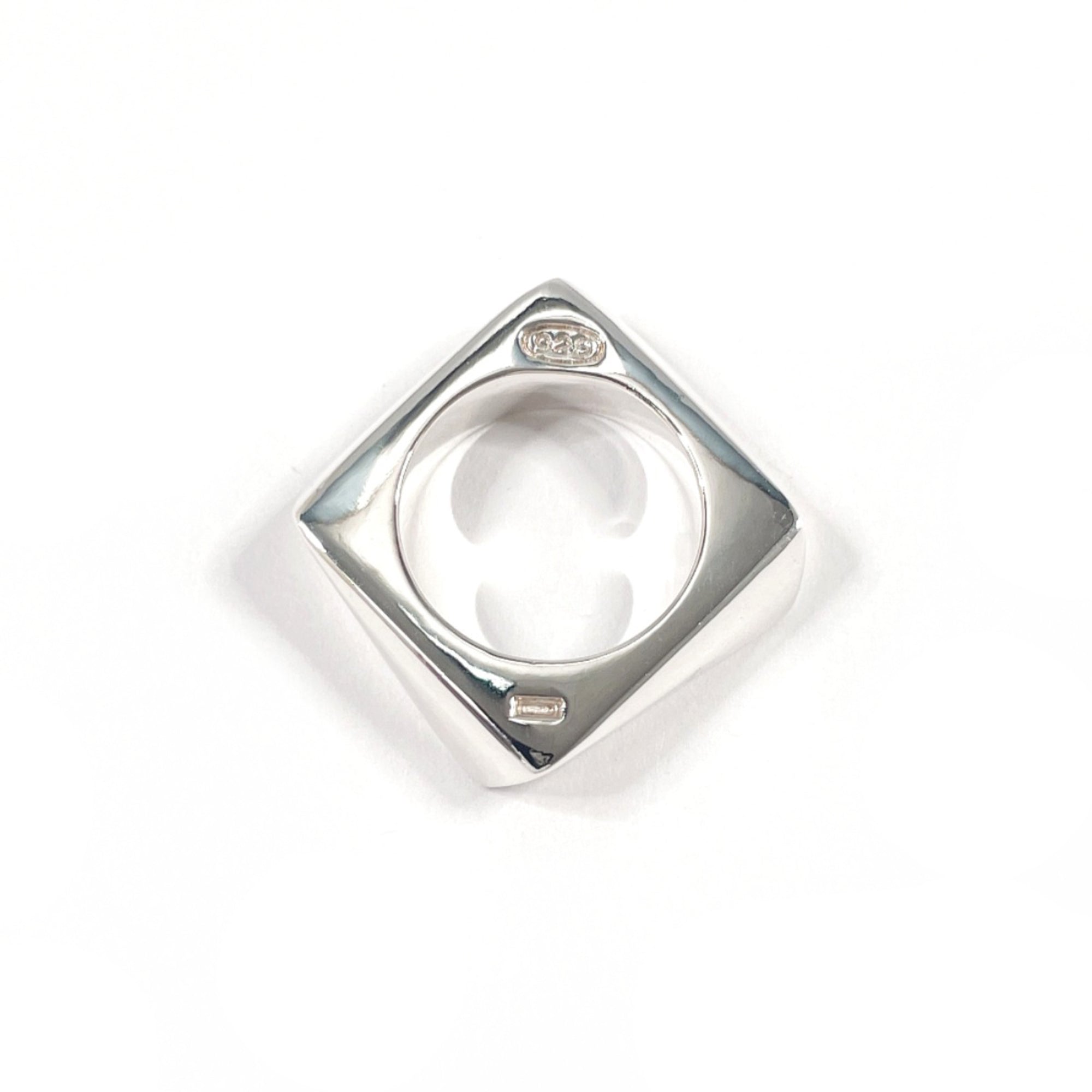 Salvatore Ferragamo Silver Silver 925 Band Ring (Pre-Owned)