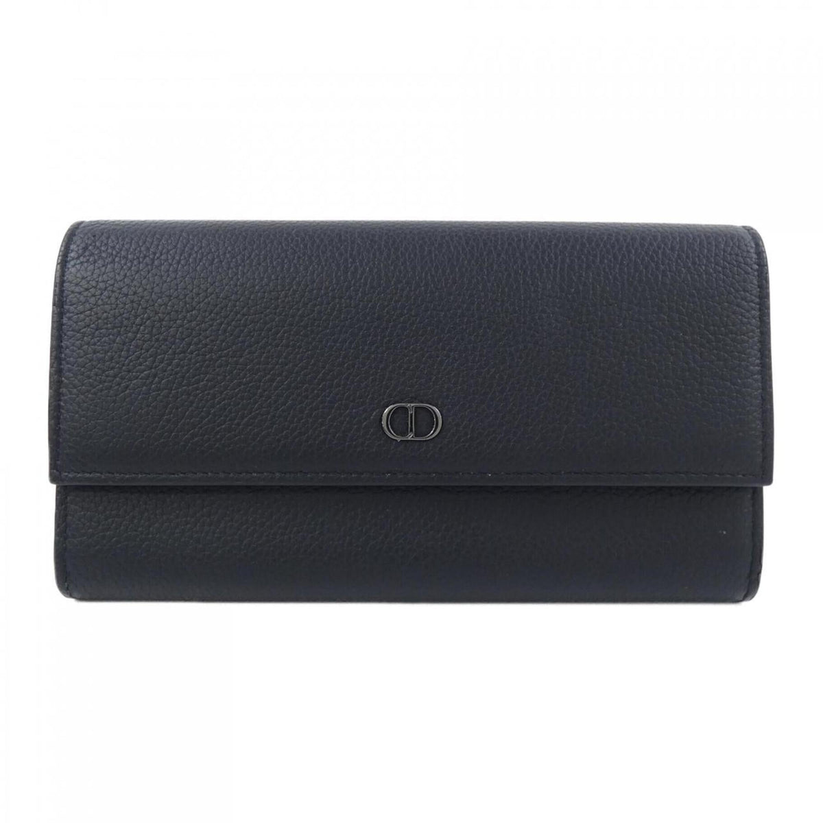 Christian Dior Black Long Bill Wallet (Bi-Fold) (Pre-Owned)