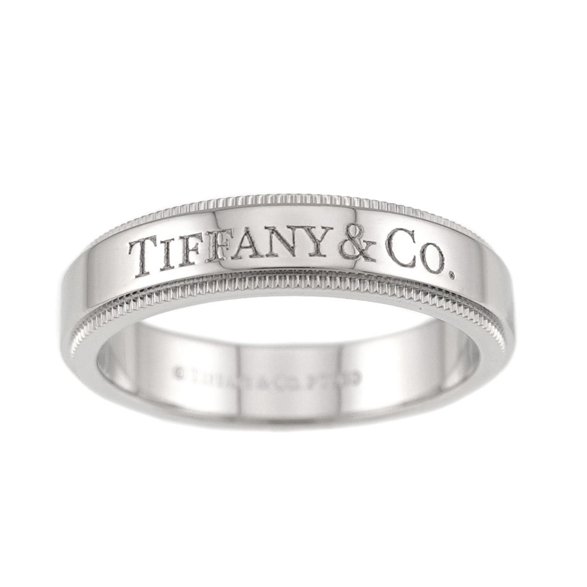 Tiffany Platinum 950 Band Ring (Pre-Owned)