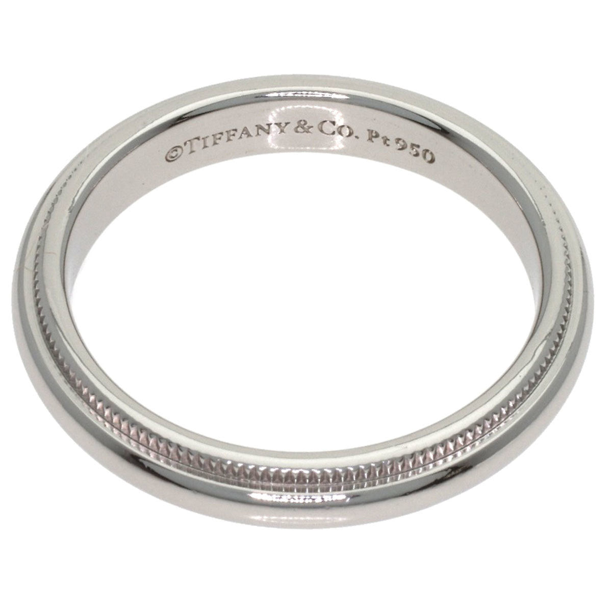 Tiffany Platinum 950 Band Ring (Pre-Owned)