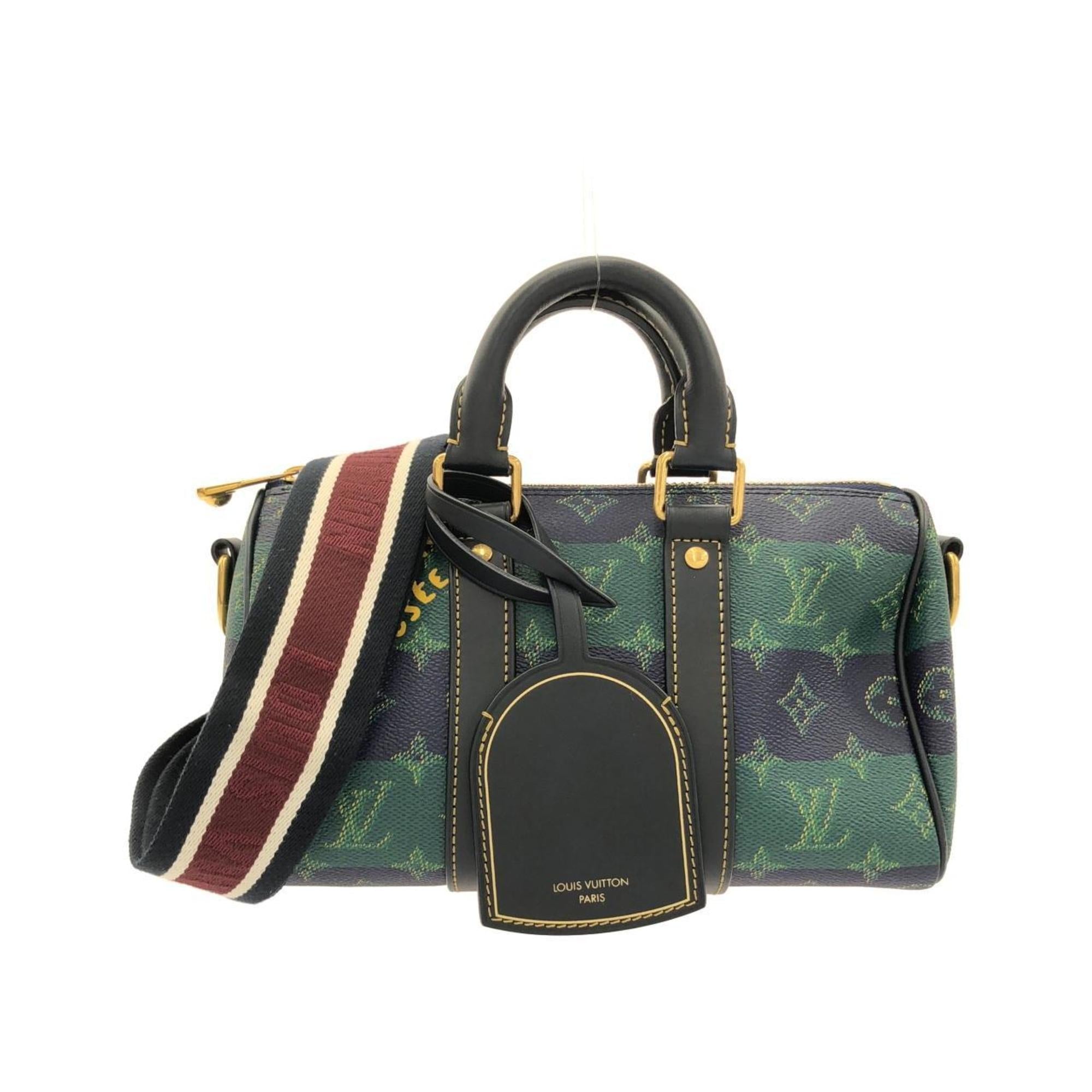 Louis Vuitton Gold Coated Canvas Boston Bag (Pre-Owned)