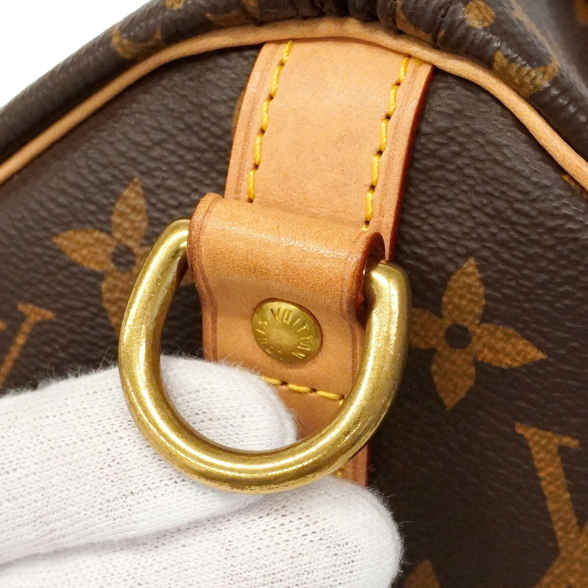 Louis Vuitton Brown Handbag (Pre-Owned)