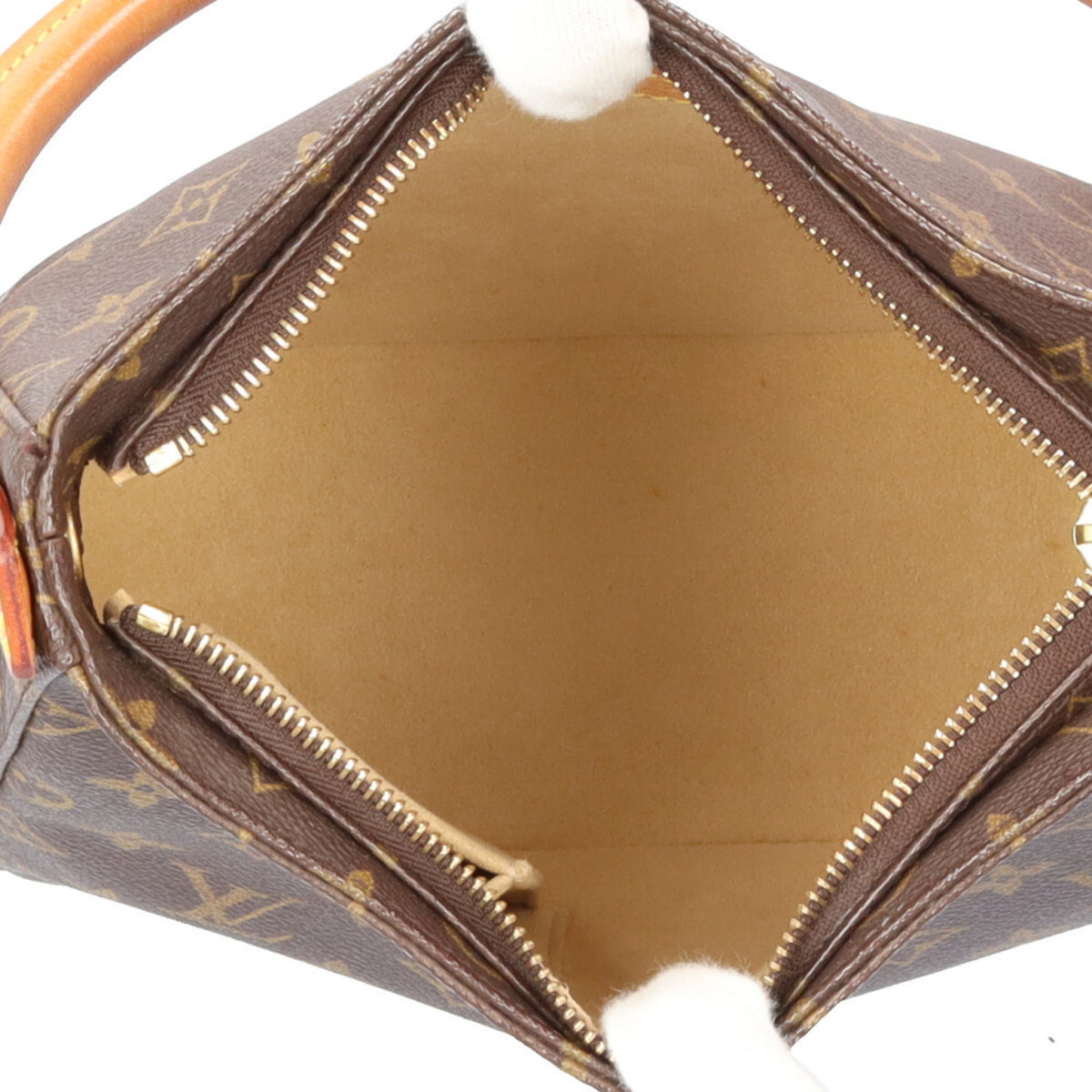 Louis Vuitton Brown Monogram Shoulder Bag (Pre-Owned)