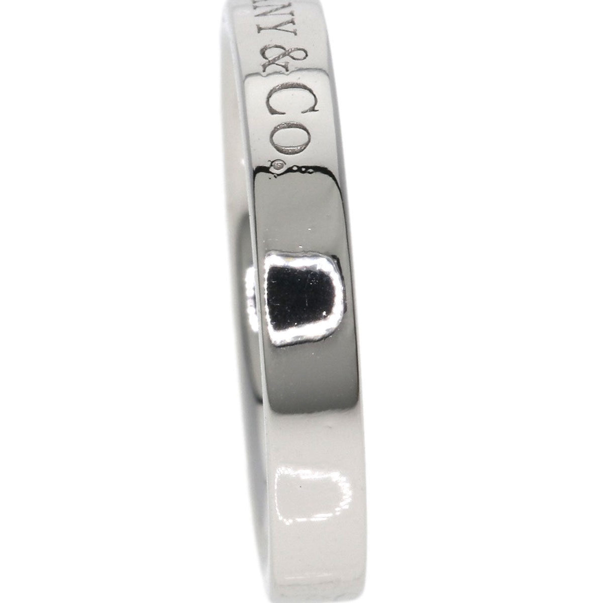 Tiffany Platinum 950 Band Ring (Pre-Owned)