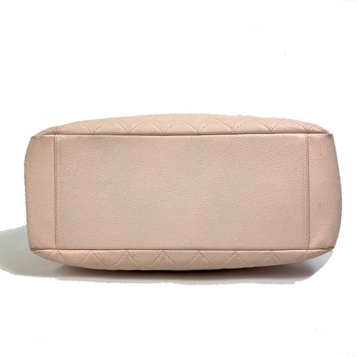 Chanel Pink Leather Tote Bag (Pre-Owned)