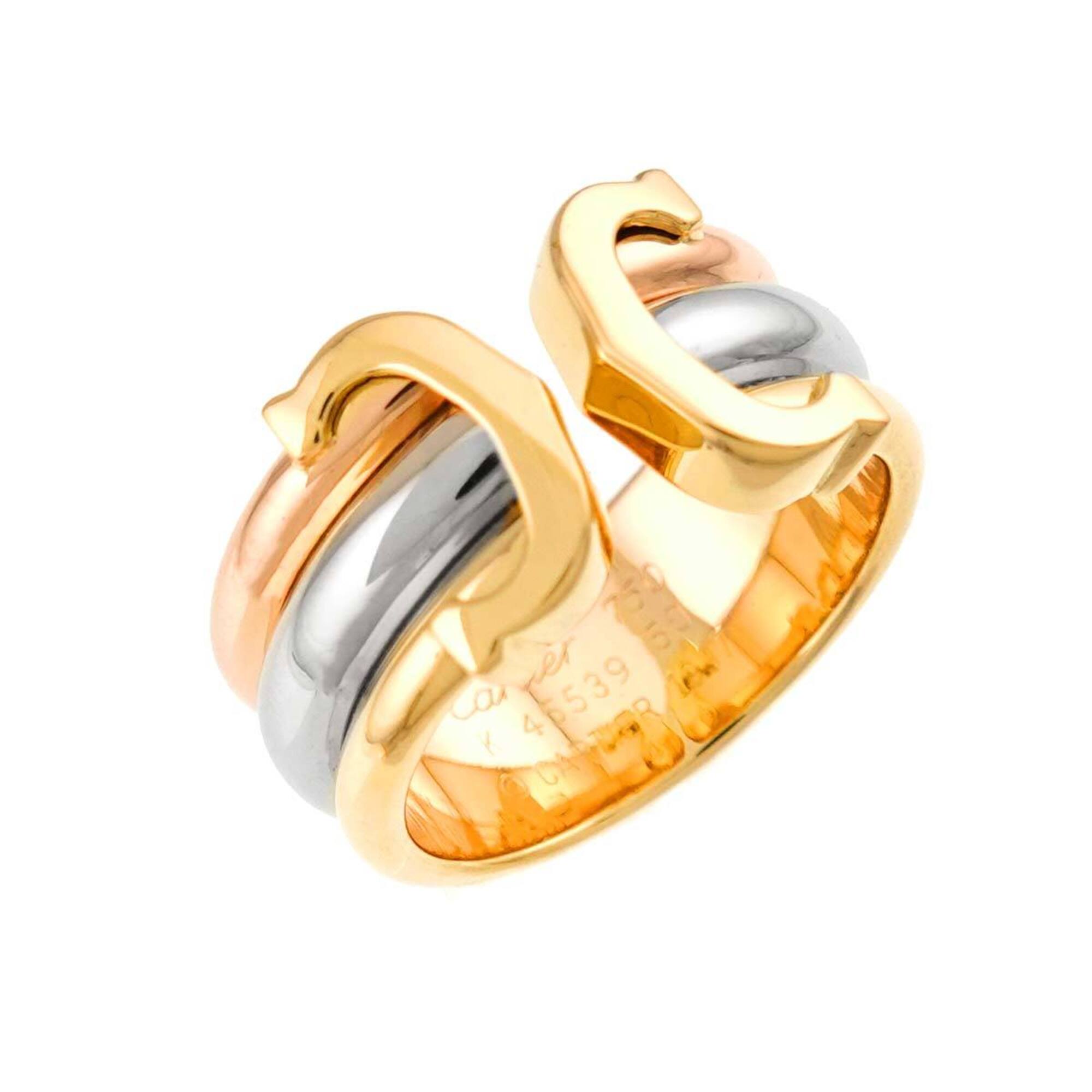 Cartier Yellow Gold (18K) Pink Gold (18K) White Gold (18K) Band Ring (Pre-Owned)