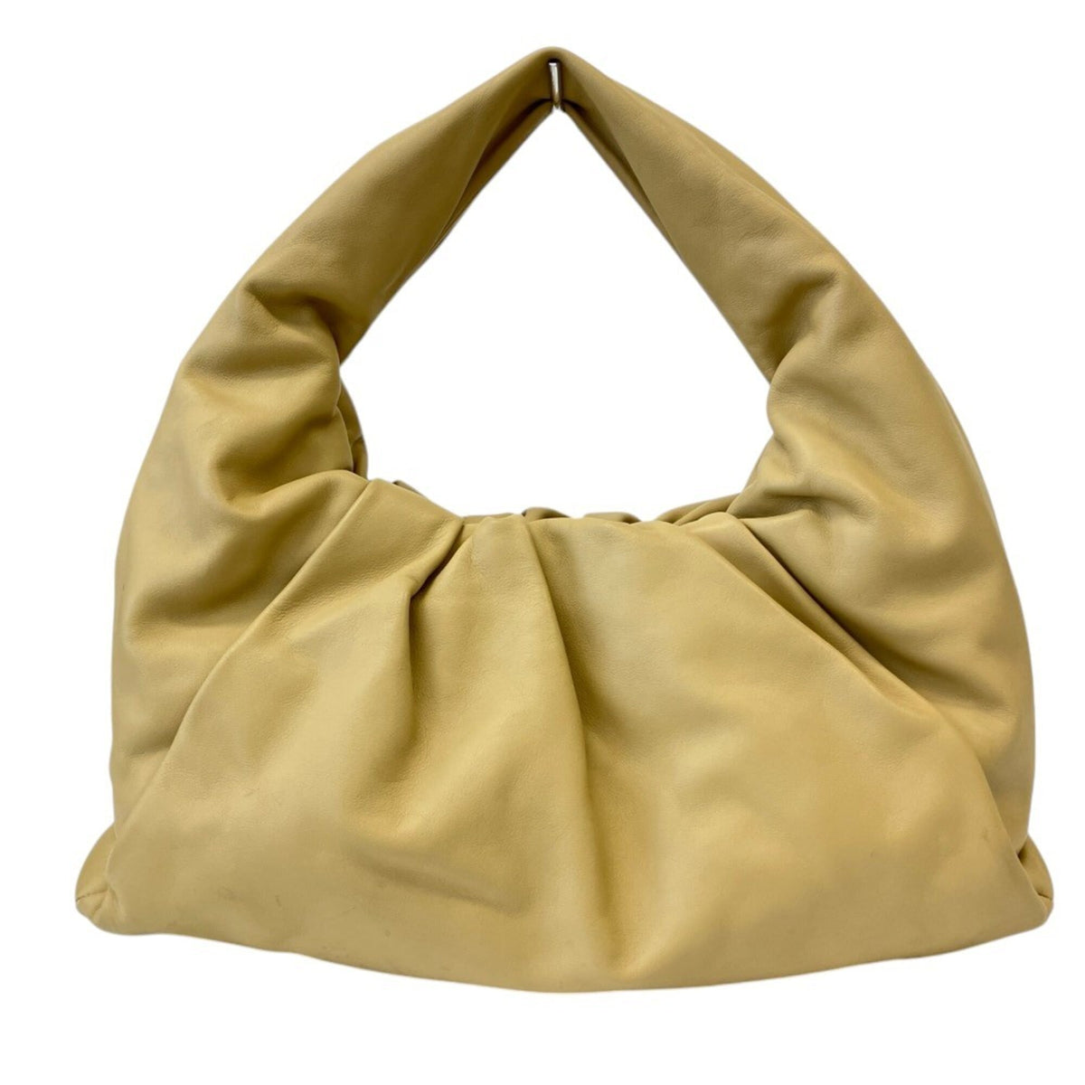 Bottega Veneta Beige Leather Shoulder Bag (Pre-Owned)