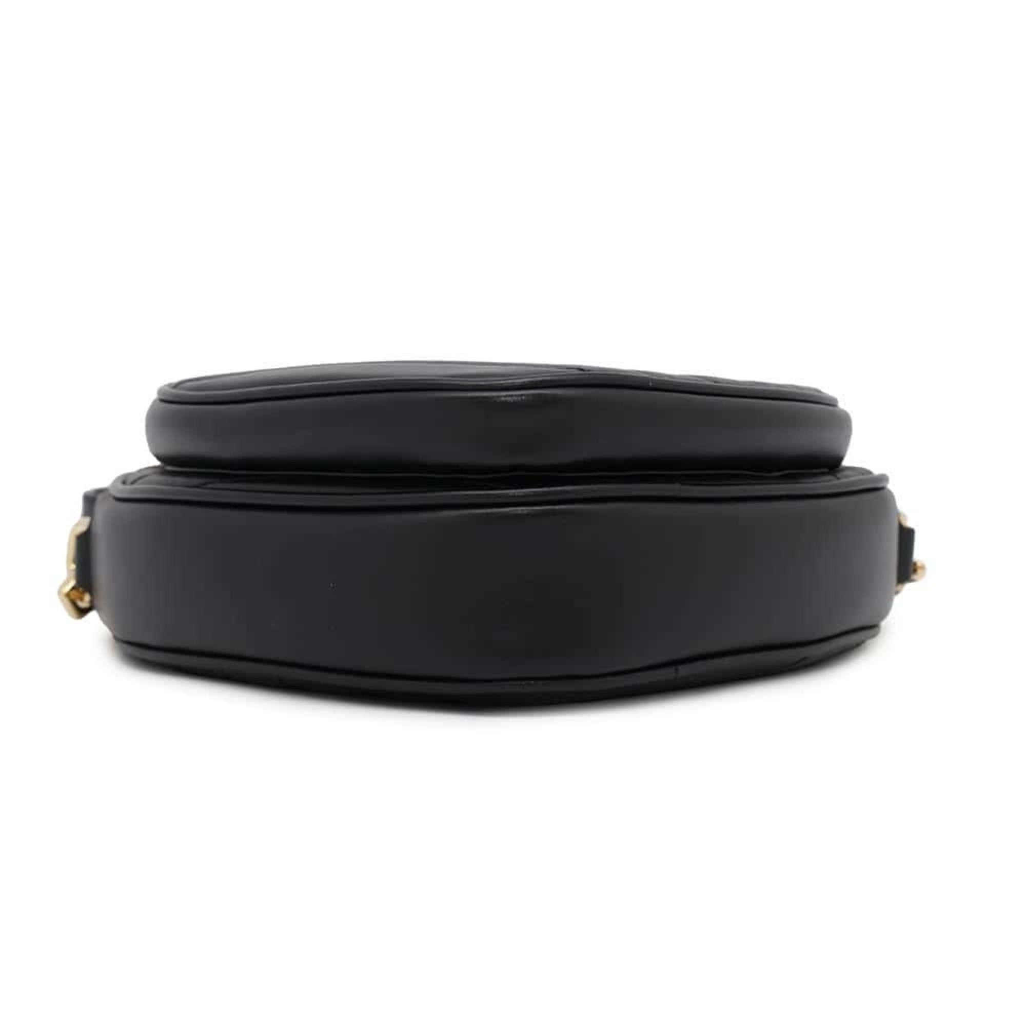 Gucci Black Leather Shoulder Bag (Pre-Owned)