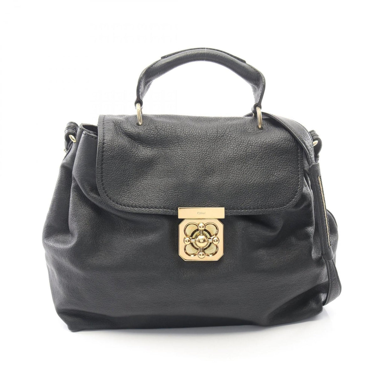 Chloé Black Leather Handbag (Pre-Owned)