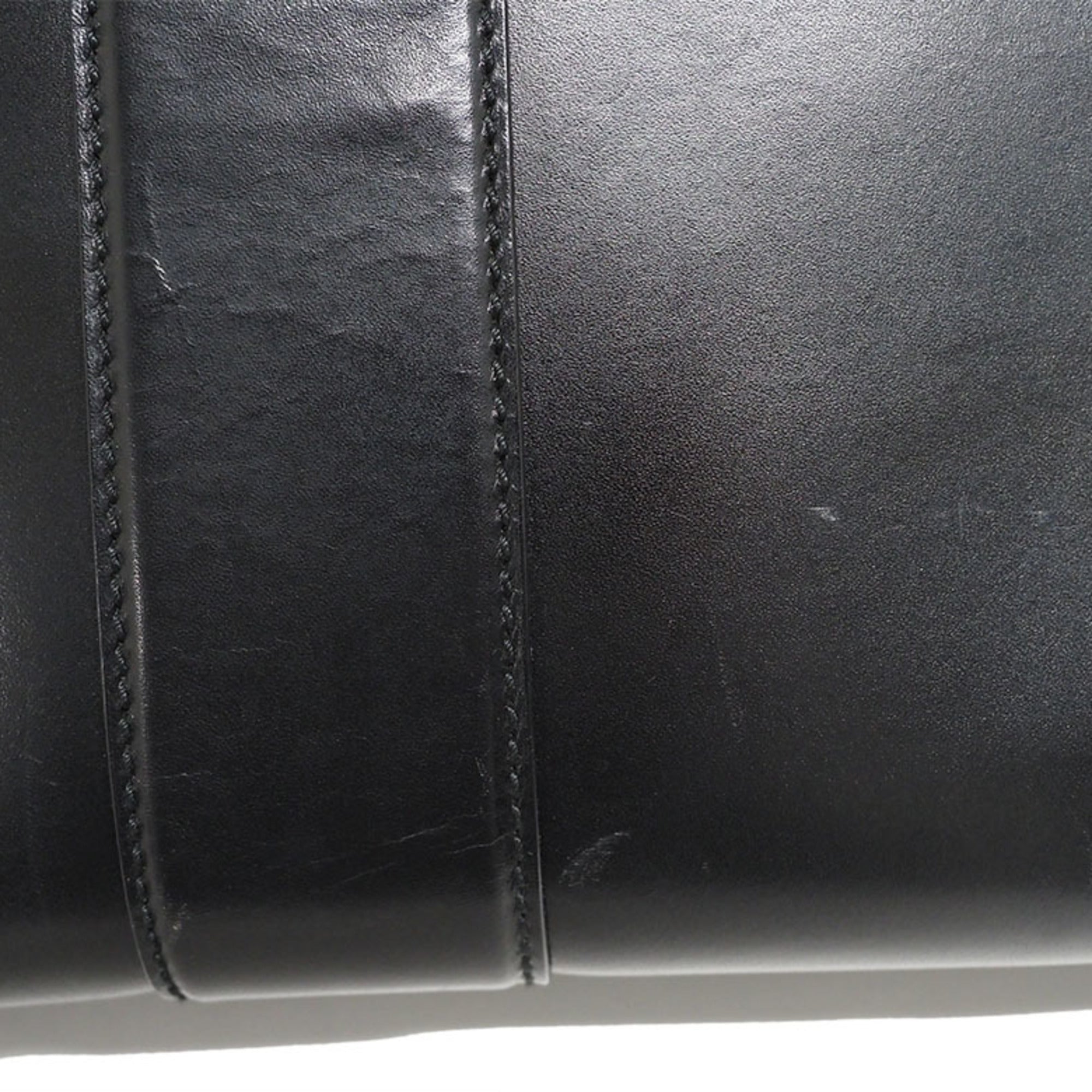 Gucci Black Leather Handbag (Pre-Owned)
