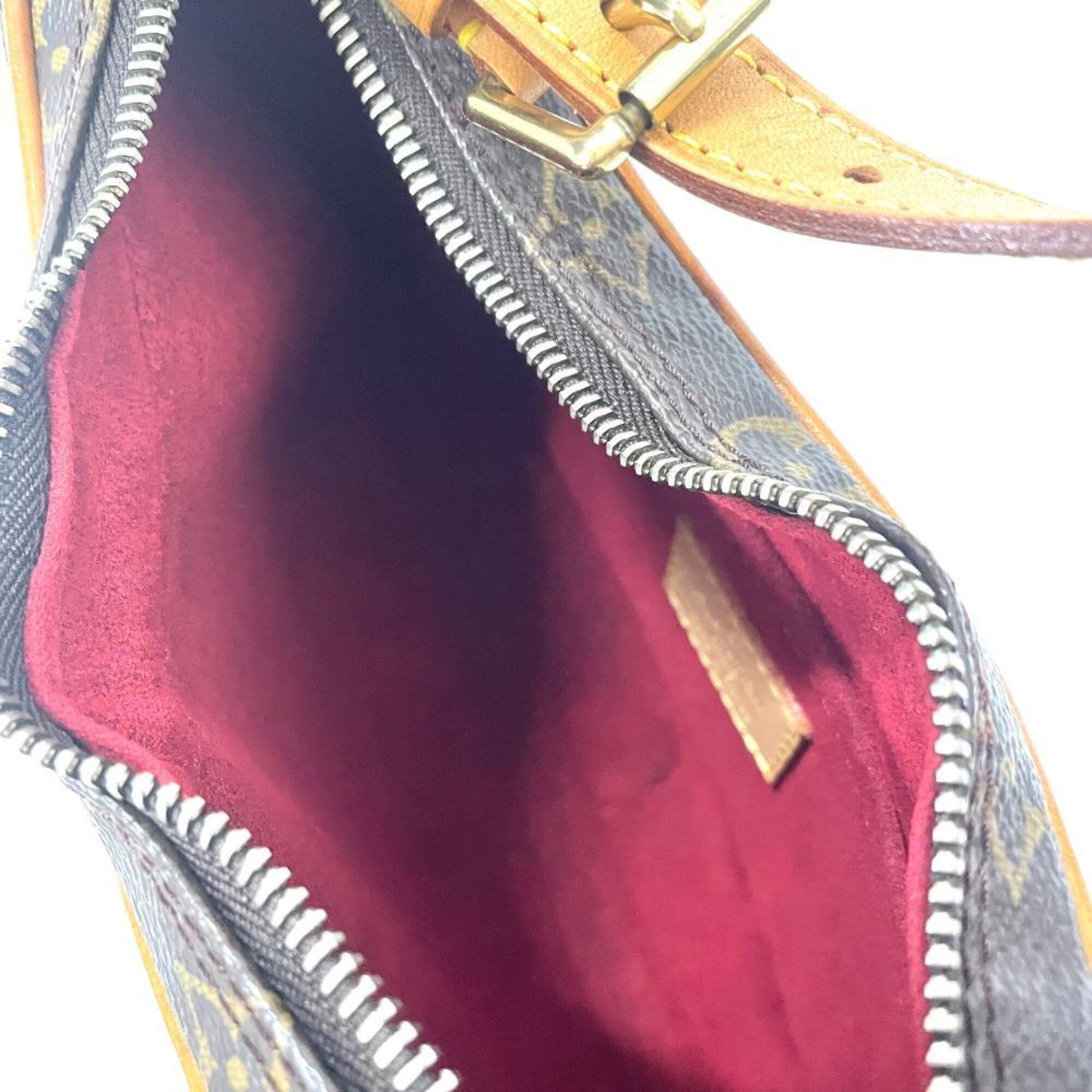 Louis Vuitton Brown Monogram Monogram Pochette Shoulder Bag (Pre-Owned)