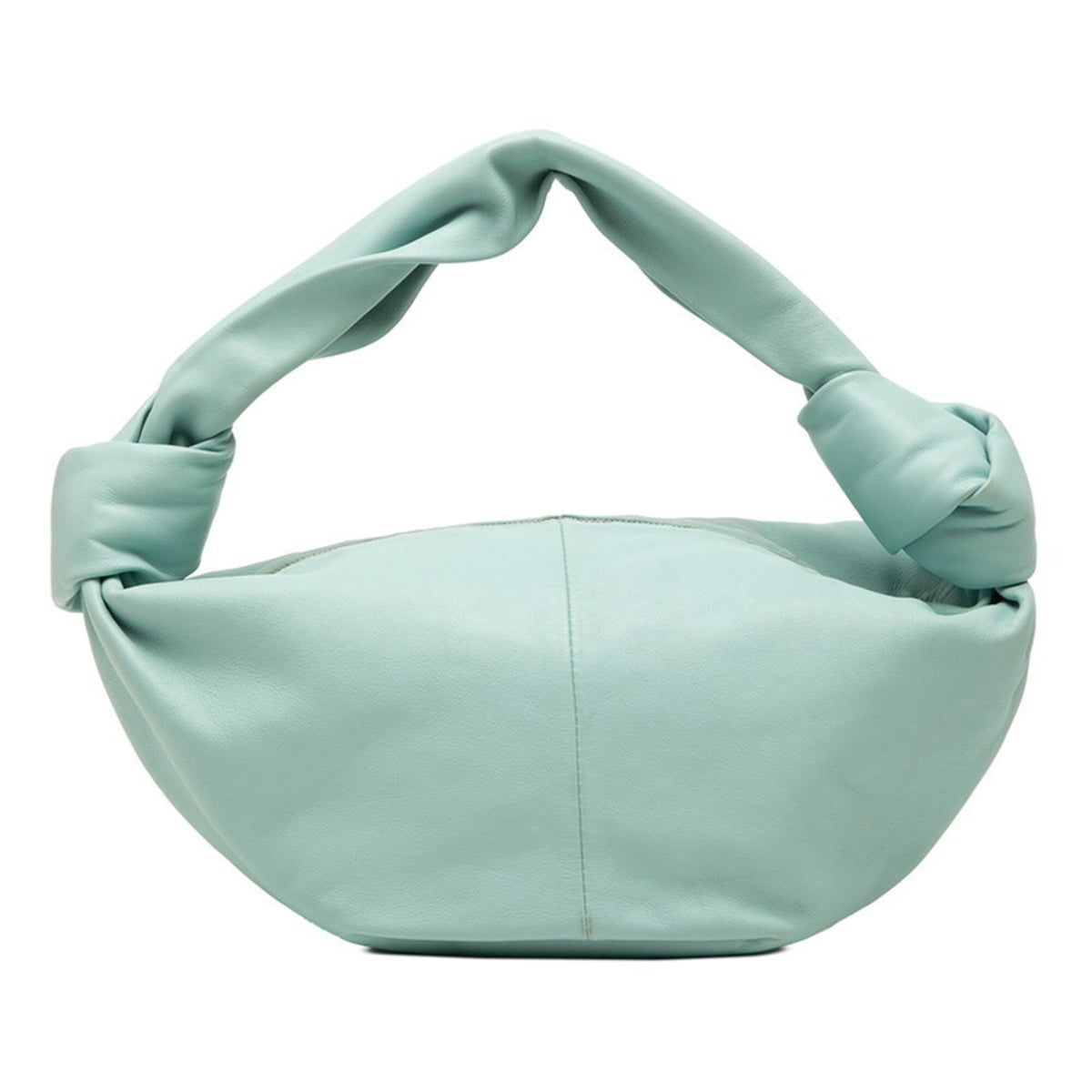 Bottega Veneta Blue Leather Handbag (Pre-Owned)