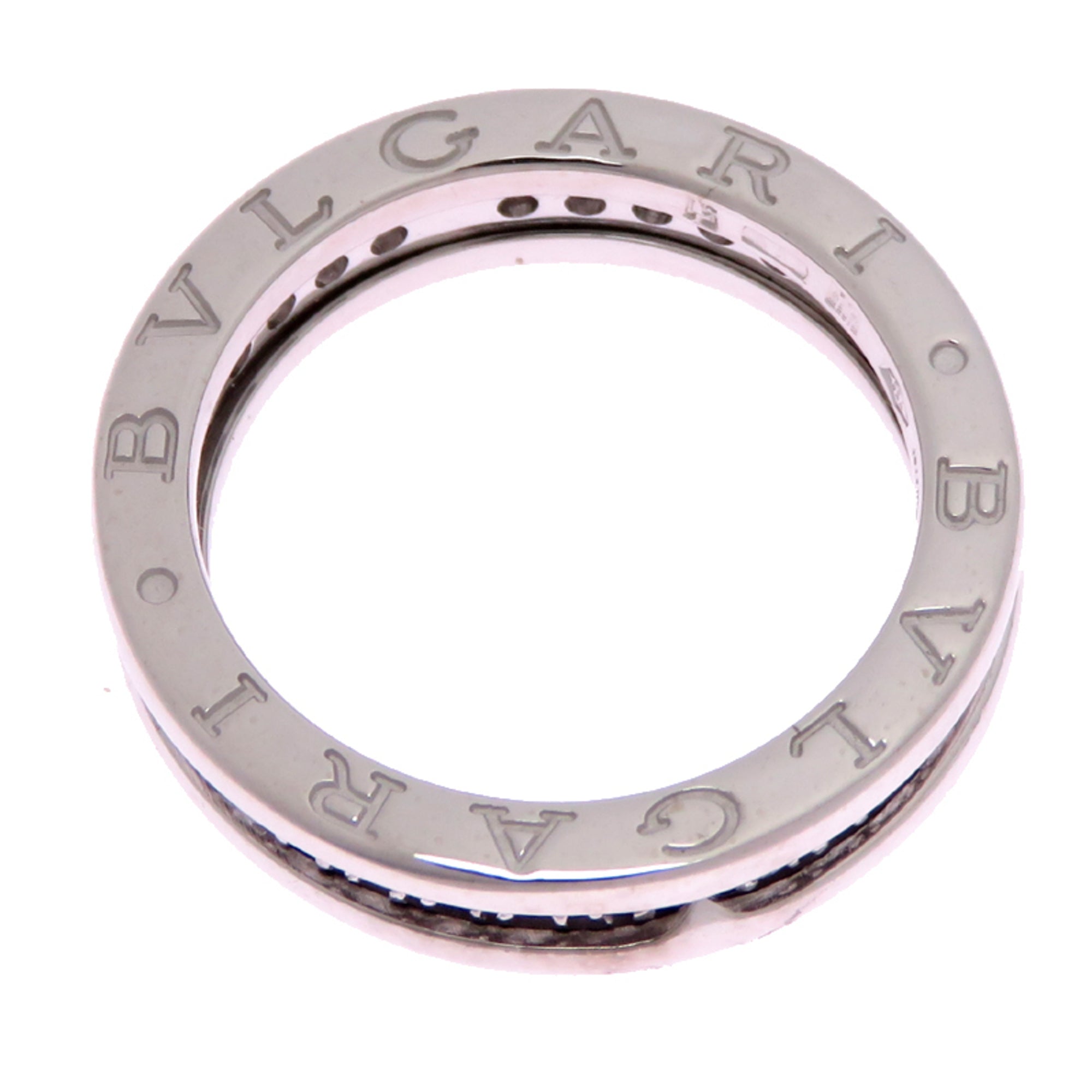 Bvlgari White Gold (18K) Band Ring (Pre-Owned)