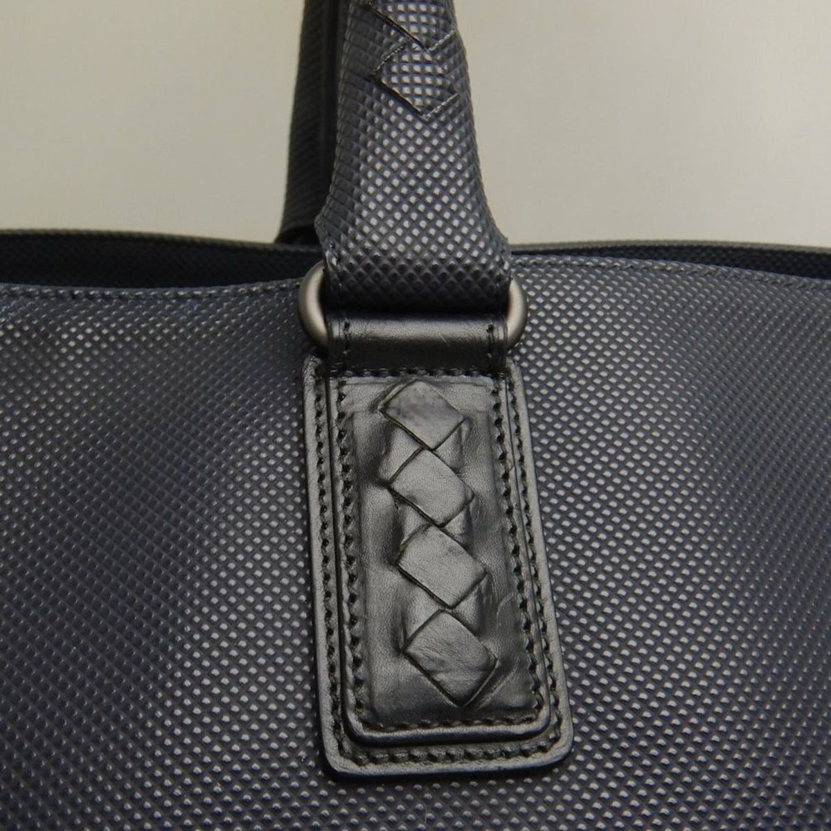 Bottega Veneta Navy Tote Bag (Pre-Owned)