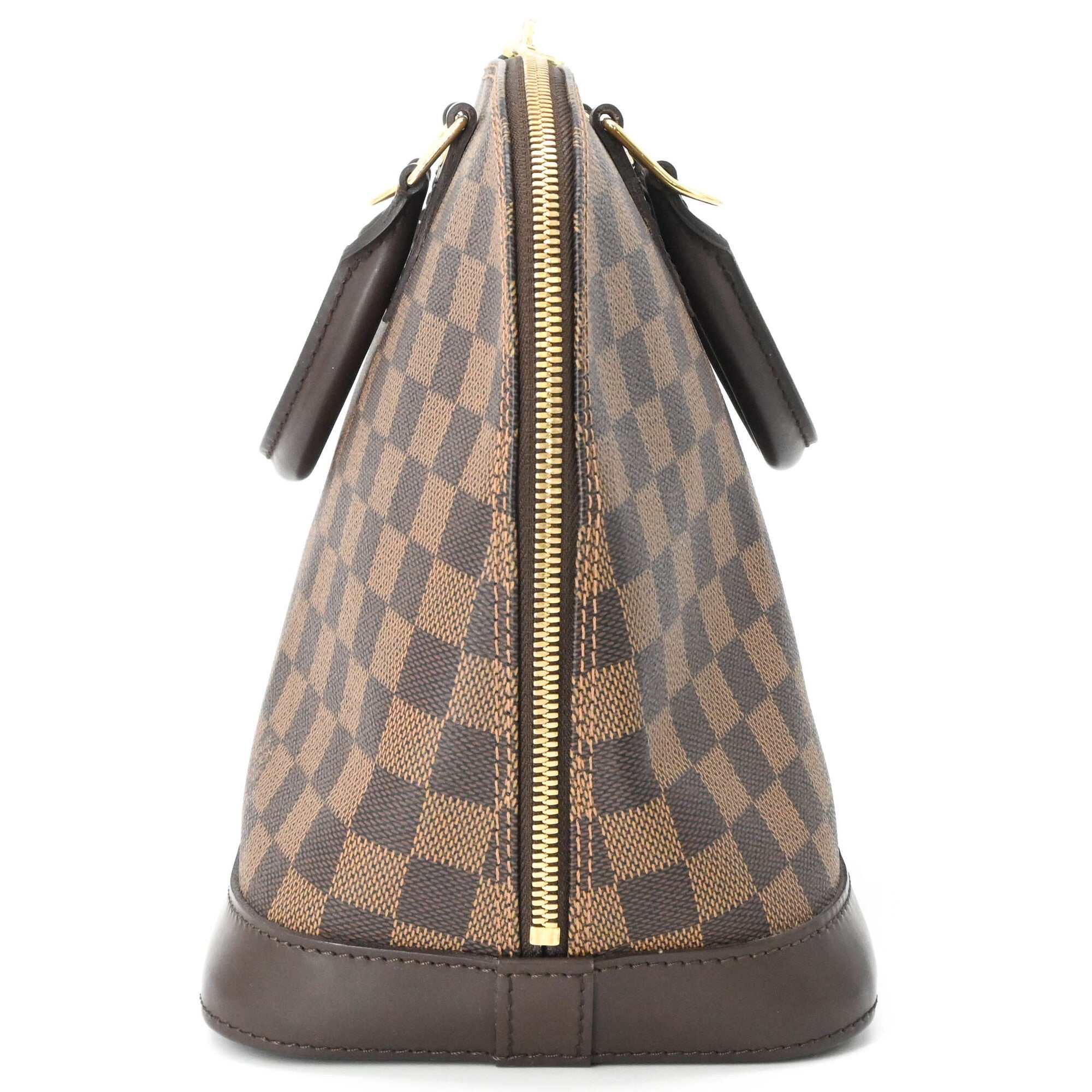 Louis Vuitton Brown Damier Canvas Ebene Canvas Damier Canvas Handbag (Pre-Owned)
