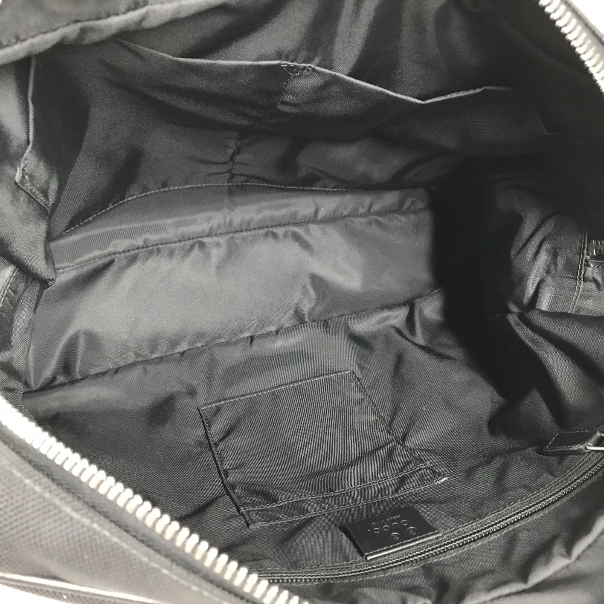Gucci Black Leather Tote Bag (Pre-Owned)