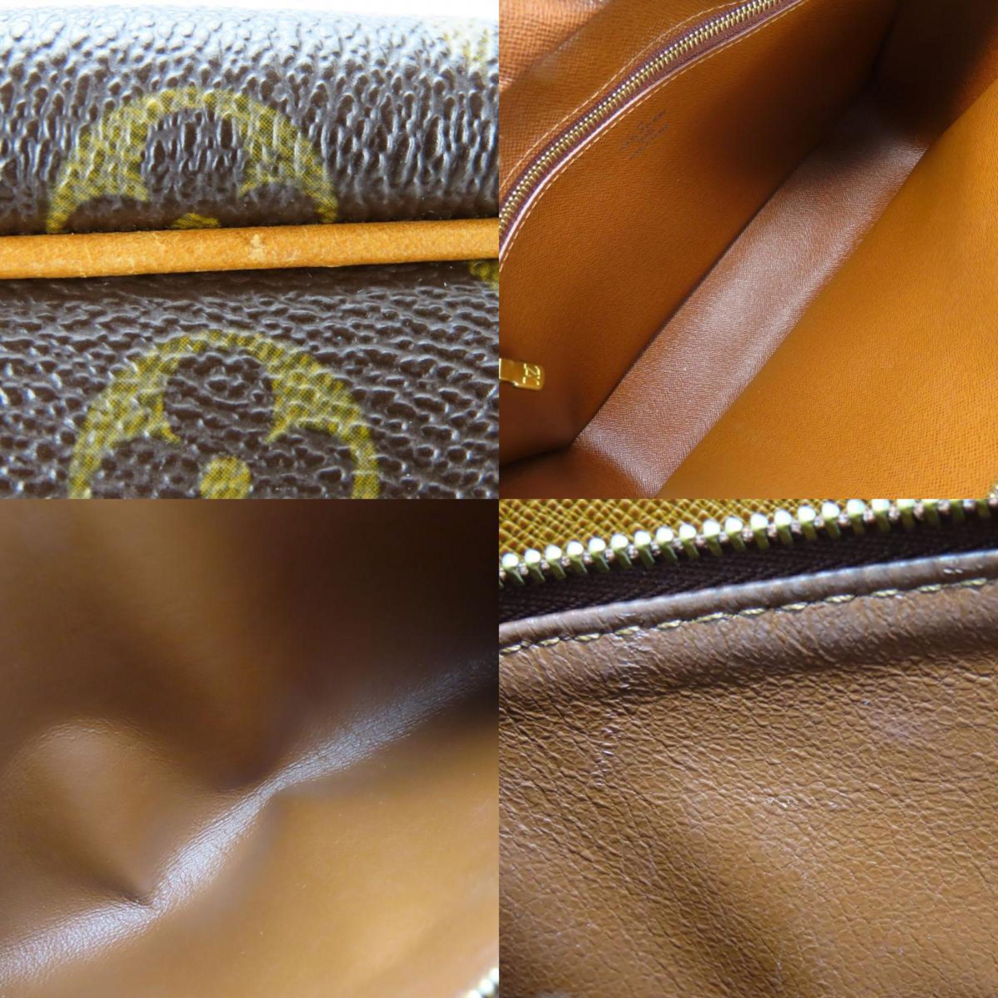 Louis Vuitton Monogram Brown Monogram Leather Shoulder Bag (Pre-Owned)