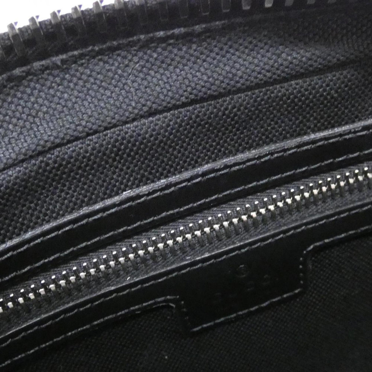 Gucci Black Gray Gg Supreme Canvas Fanny Pack (Pre-Owned)