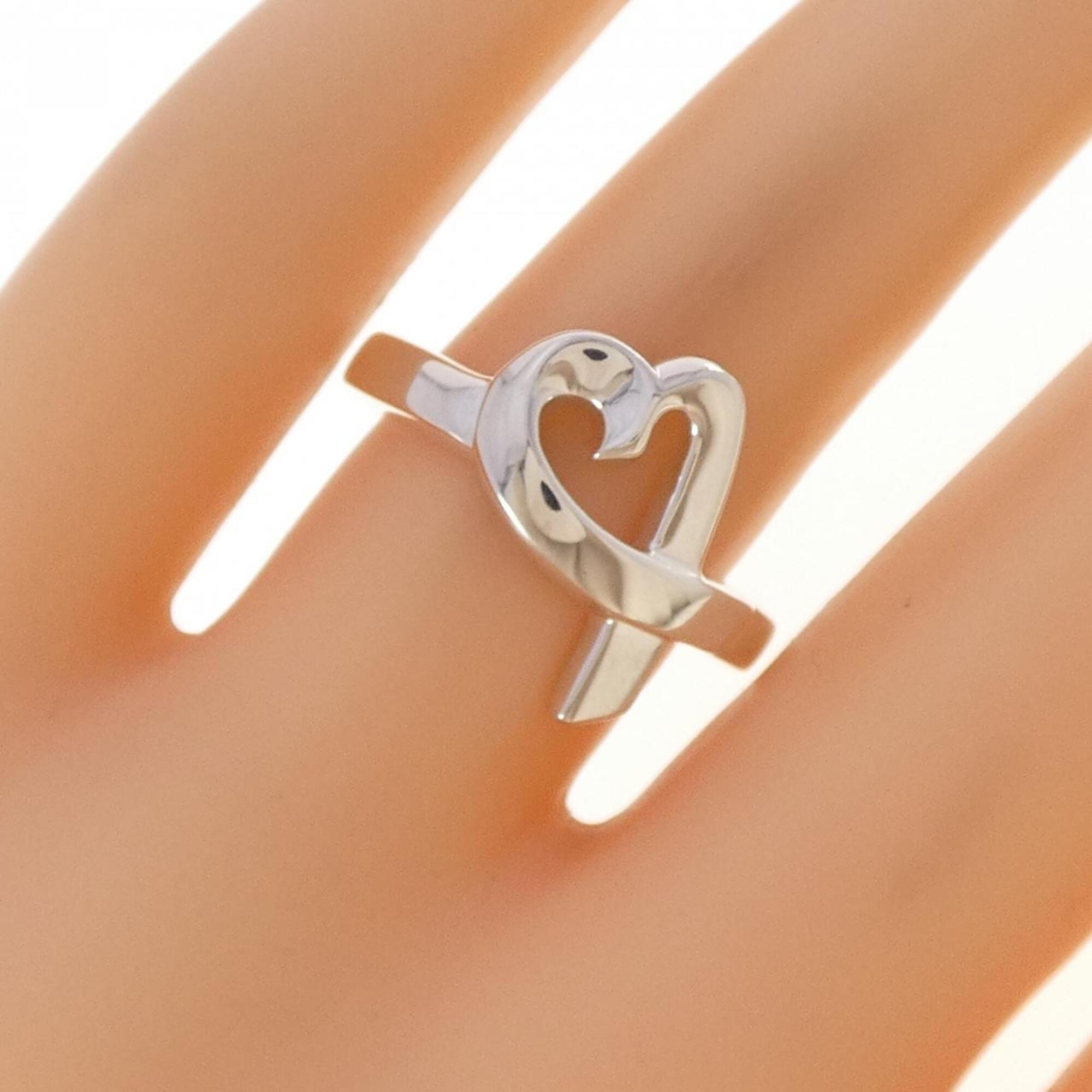 Tiffany Silver 925 Band Ring (Pre-Owned)