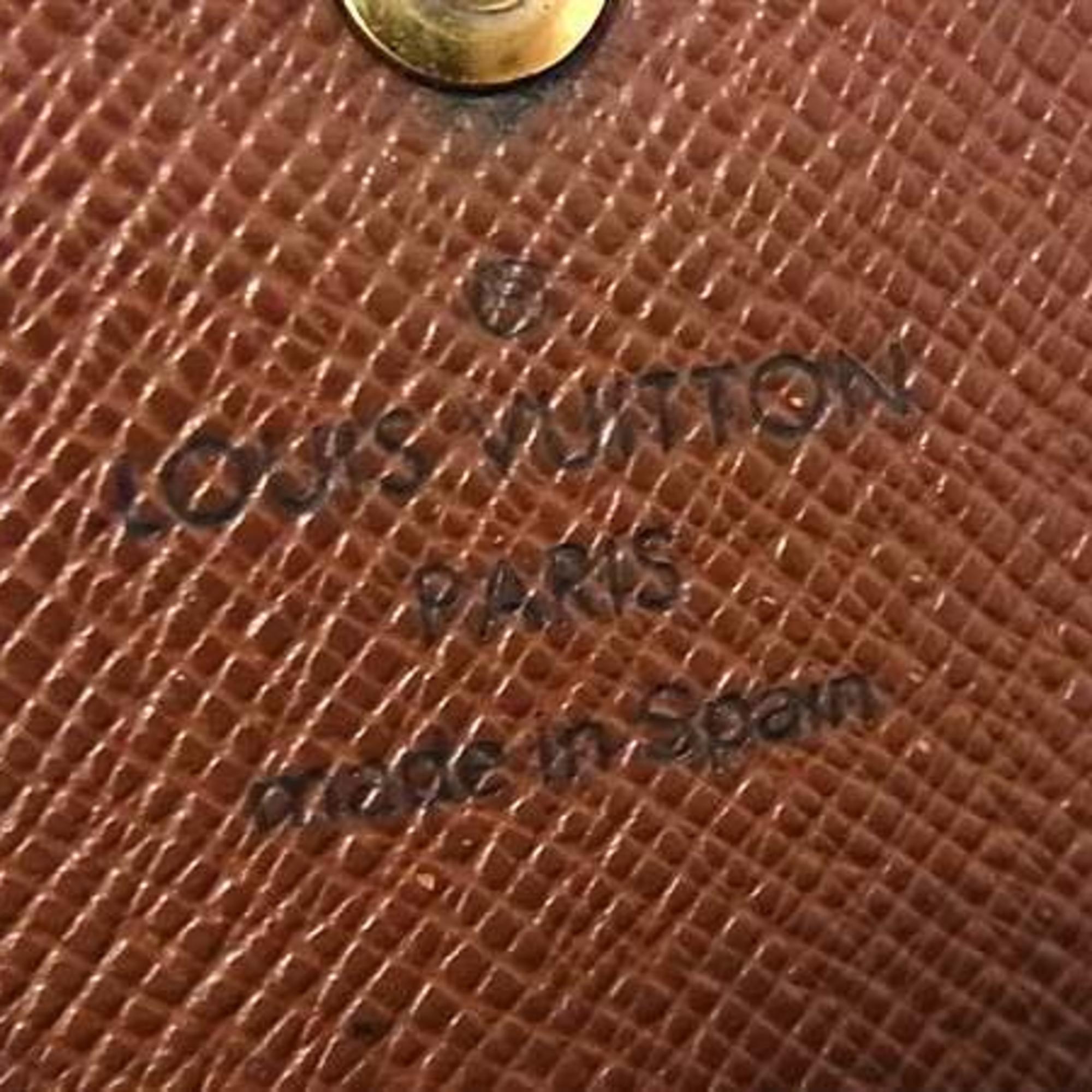 Louis Vuitton Brown Monogram Wallet (Bi-Fold) (Pre-Owned)