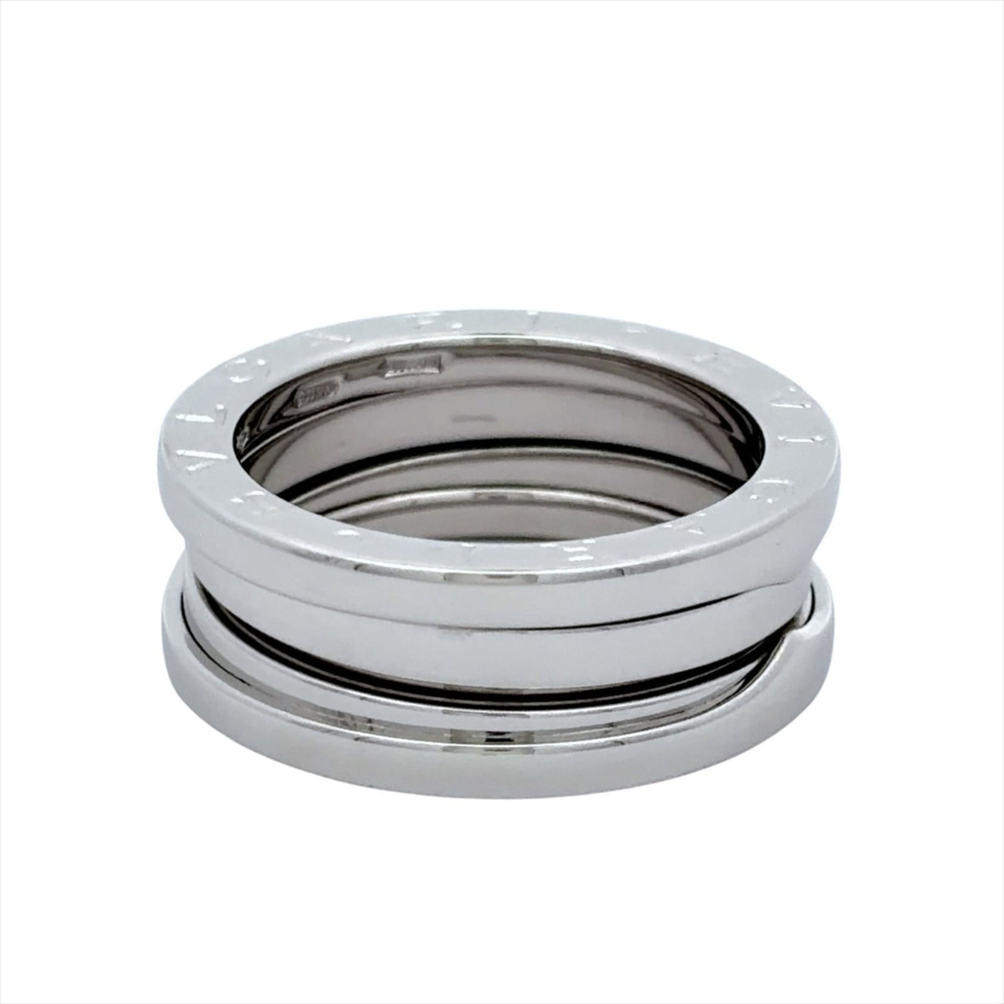 Bvlgari White Gold White Gold (18K) Band Ring (Pre-Owned)