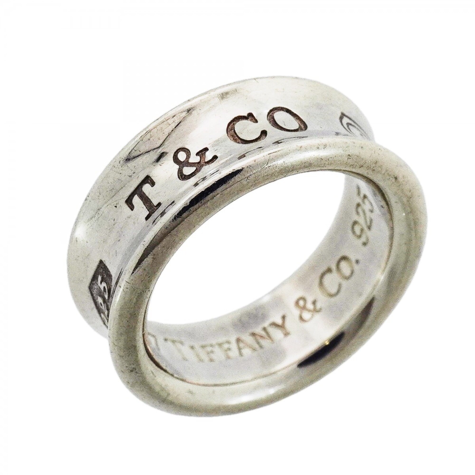 Tiffany Silver 925 Band Ring (Pre-Owned)