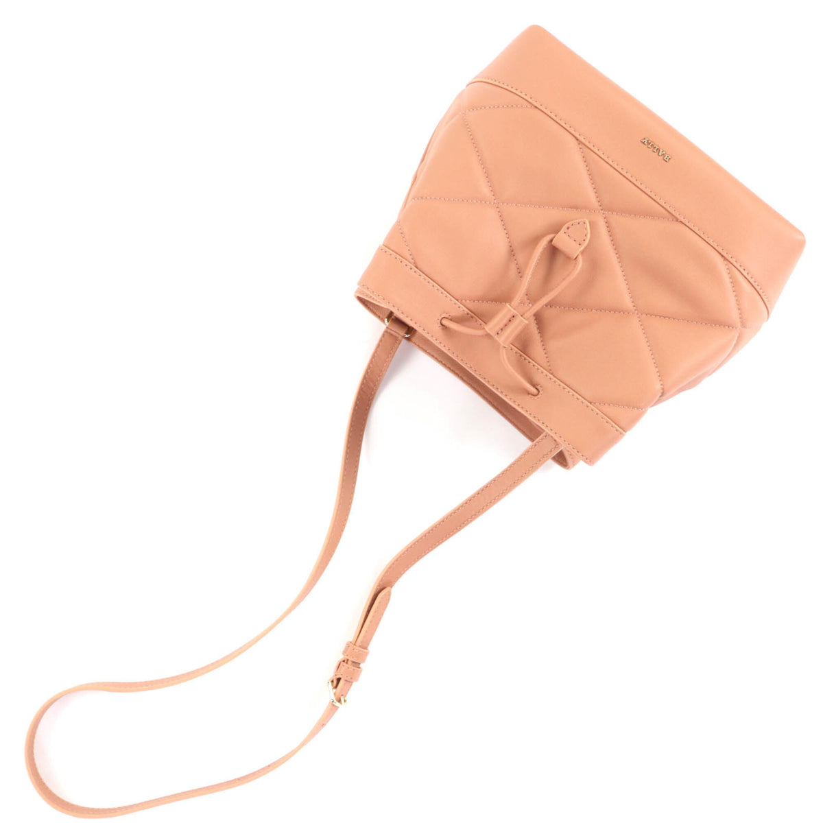 Bally Pink Leather Shoulder Bag (Pre-Owned)