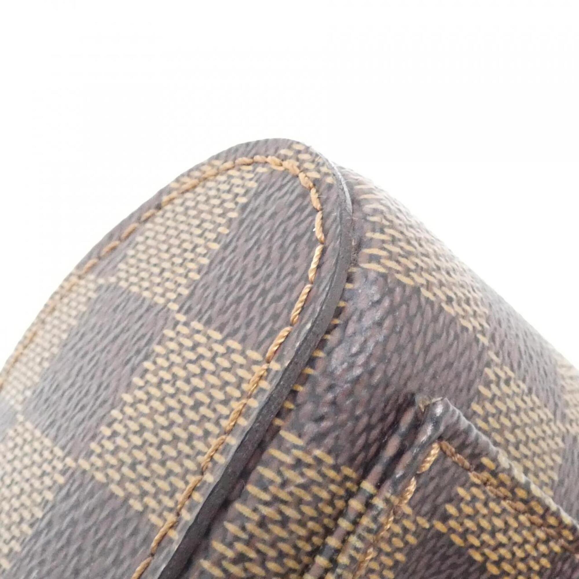 Louis Vuitton Ebene Coated Canvas Shoulder Bag (Pre-Owned)