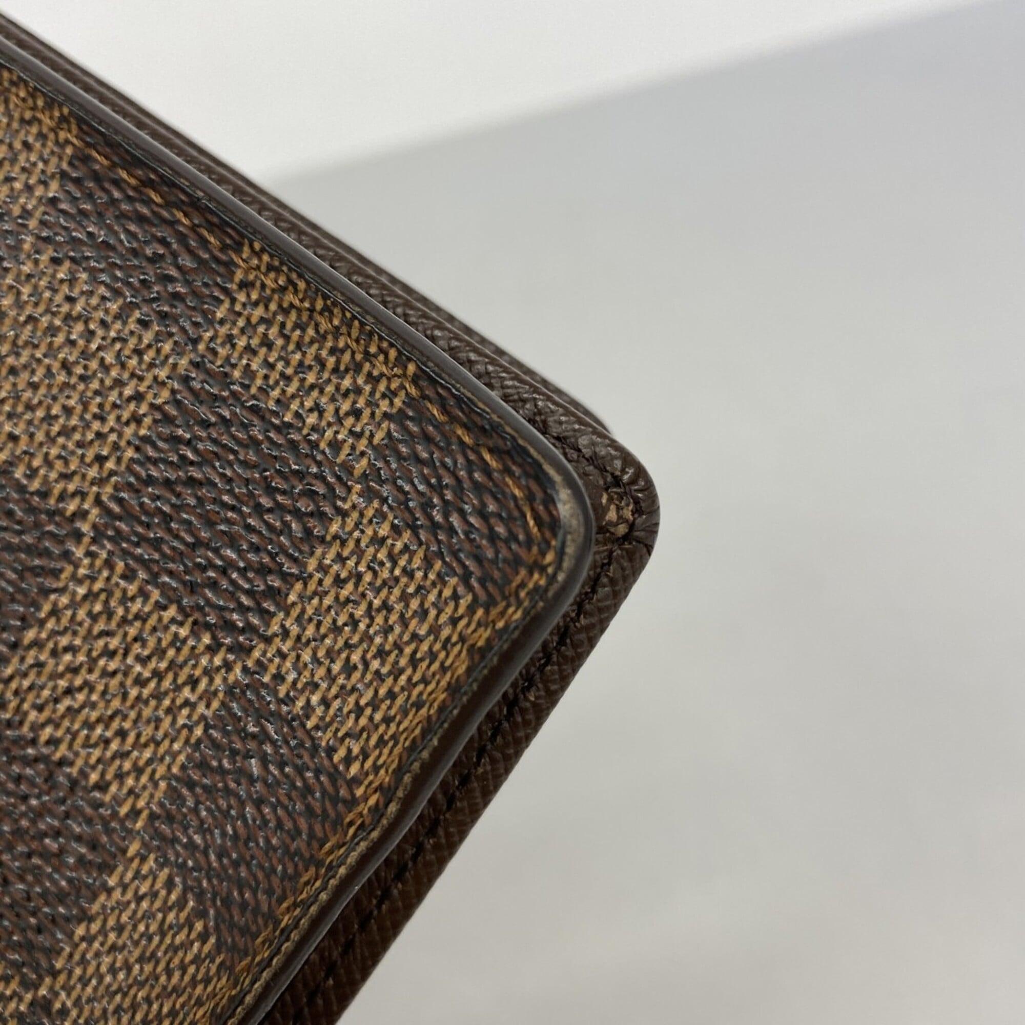 Louis Vuitton Ebene Long Bill Wallet (Bi-Fold) (Pre-Owned)